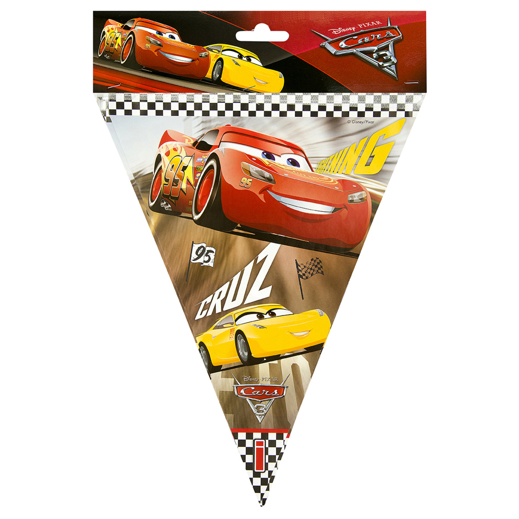 Cars 3 Lisanslı Bayrak Set