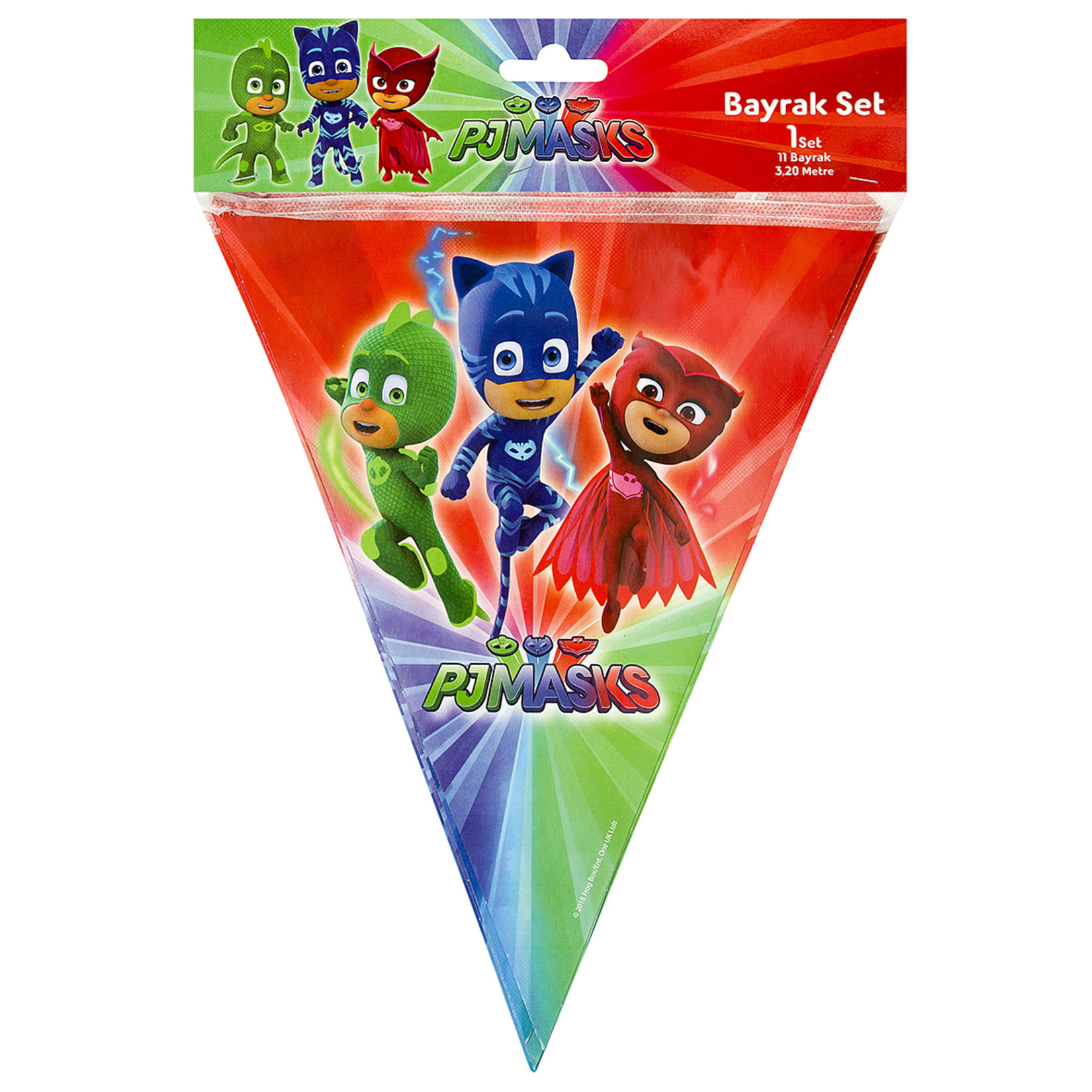 Pj Masks Bayrak Set