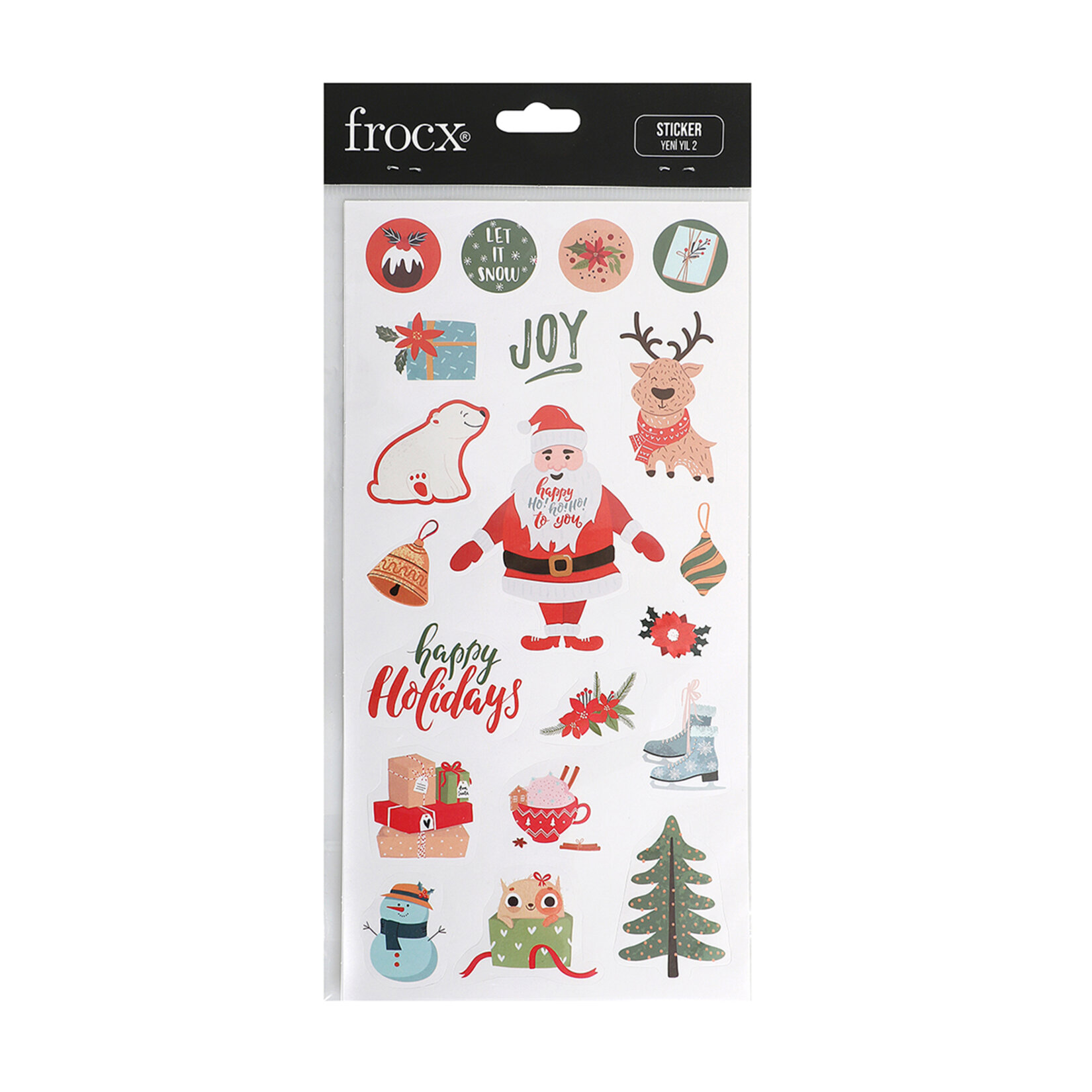 Frocx Yeni Yıl Sticker - Görsel 3