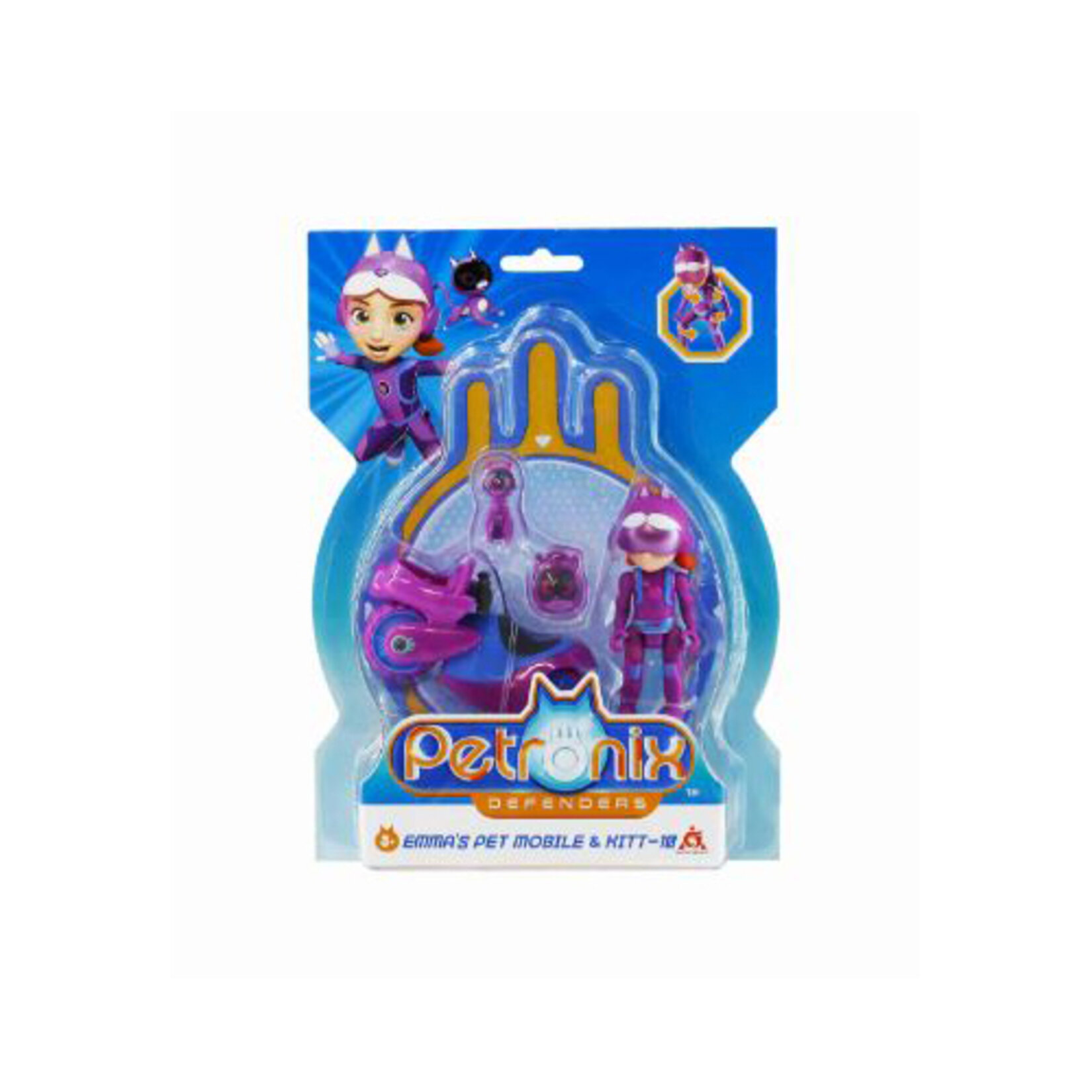 Mega Petronix Savunucuları Hareketli Aksiyon Figürü Emma