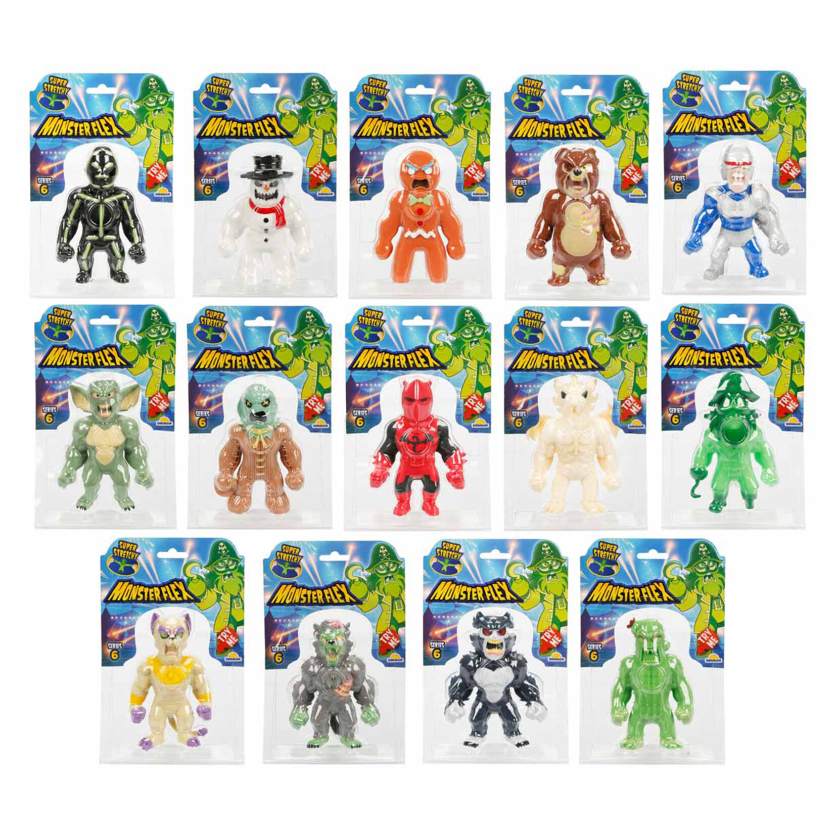 Sunman Monsterflex Süper Esnek Figür S6 15Cm.14a.