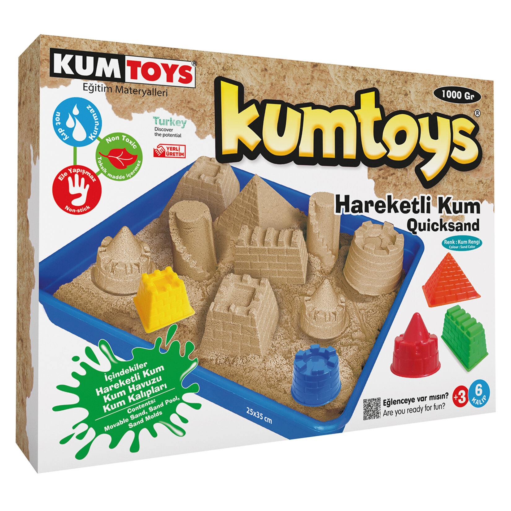 Redka Kumtoys Hareketli Kum Seti - Görsel 1