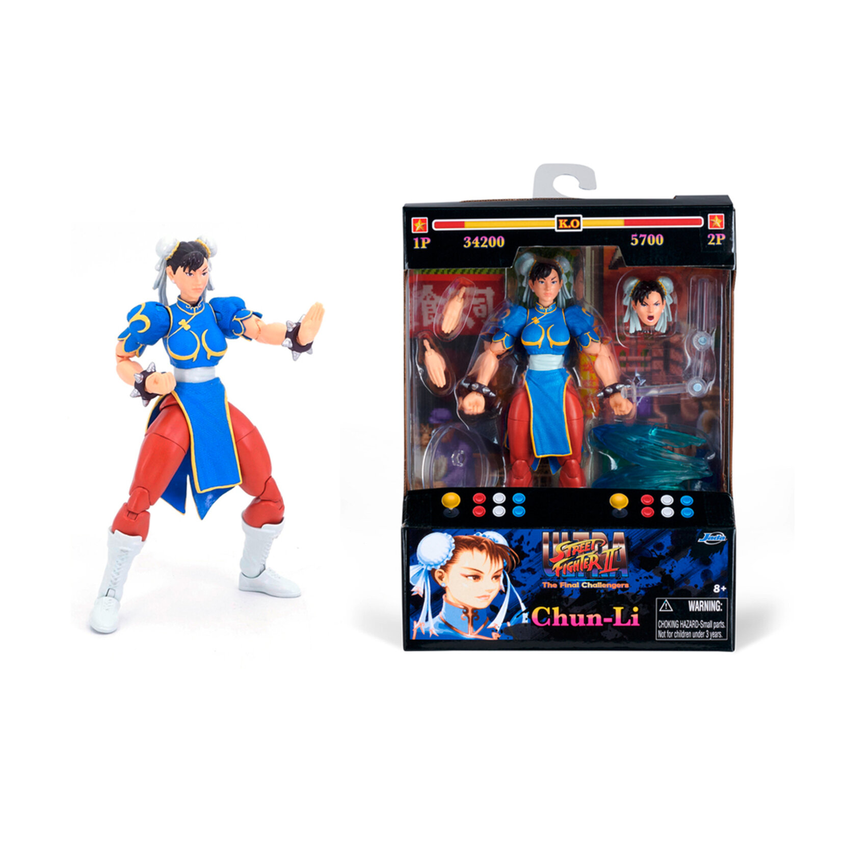 Jada Street Fighter Chun-li Pop Culture 15Cm