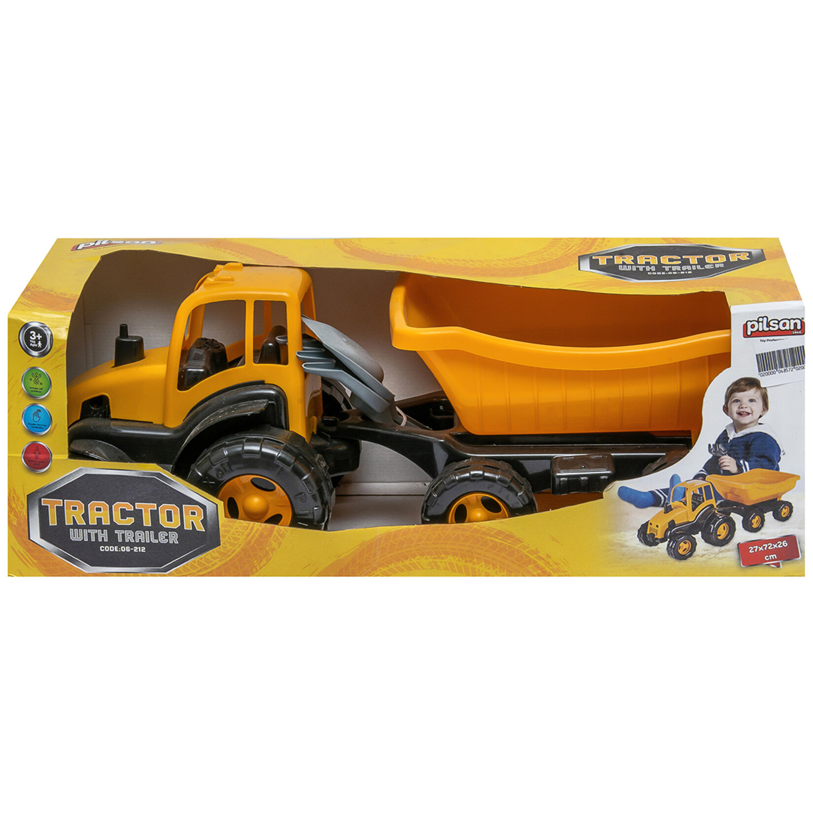 Pilsan Römorklu Traktör