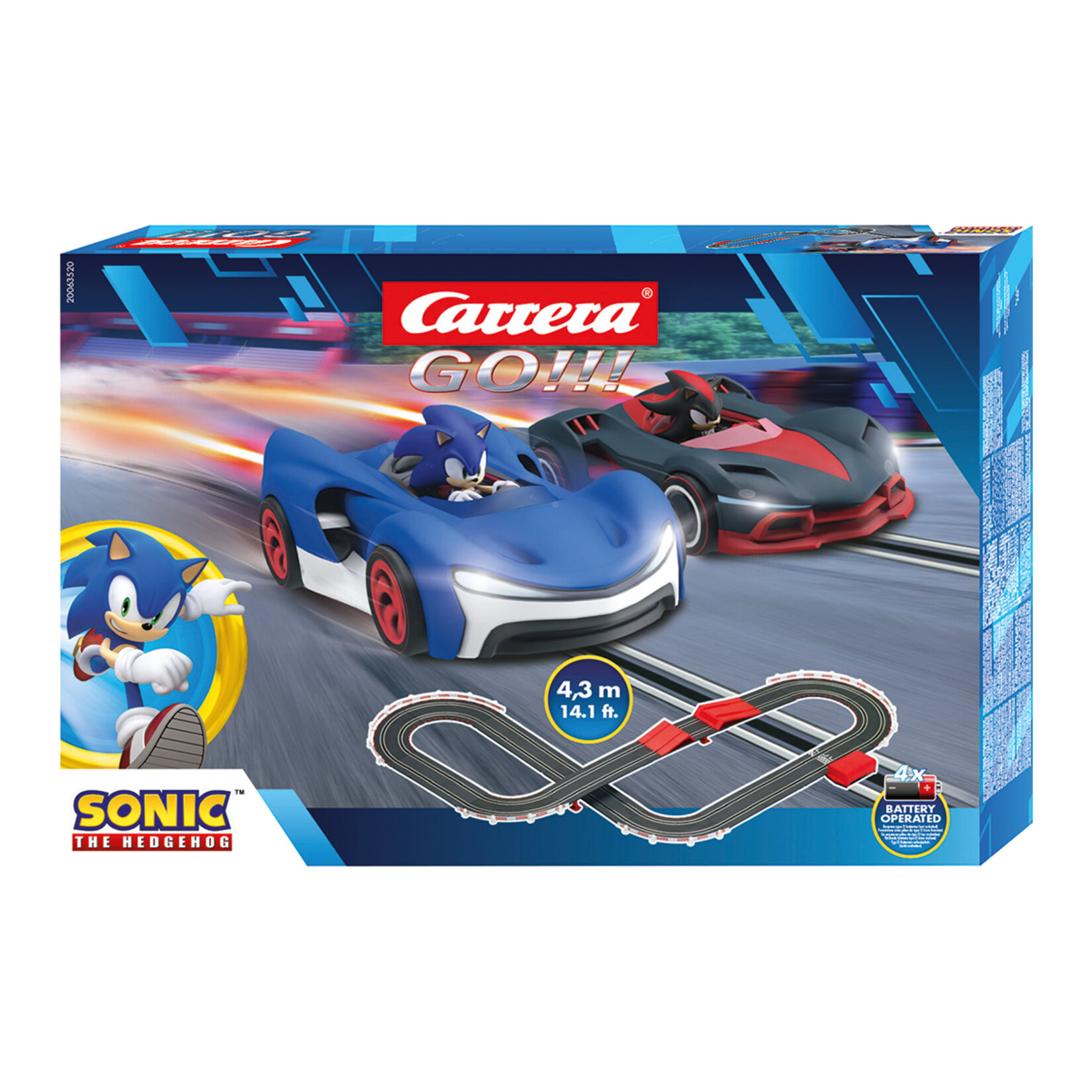 Carrera Go Bo Sonic The Hedgehog