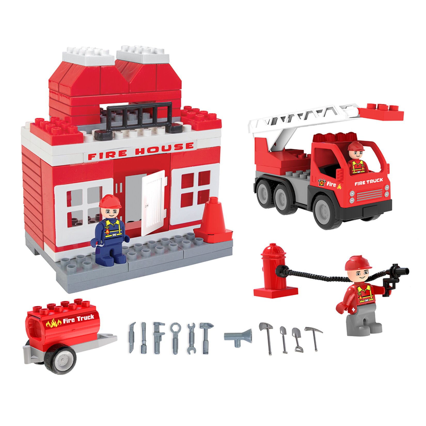 Pilsan İtfaiye Kamyon Yangın Söndürme Seti - Görsel 1