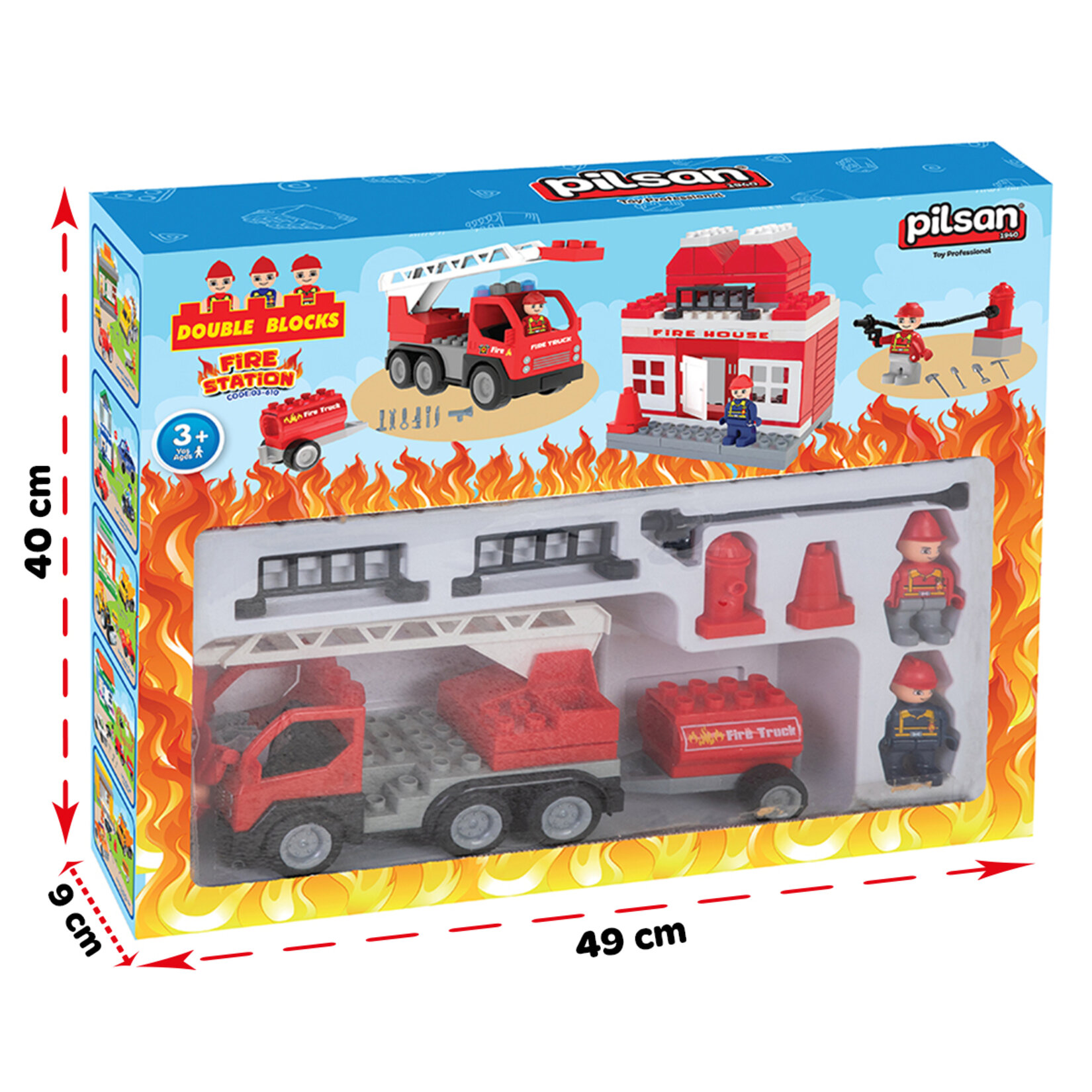 Pilsan İtfaiye Kamyon Yangın Söndürme Seti - Görsel 2