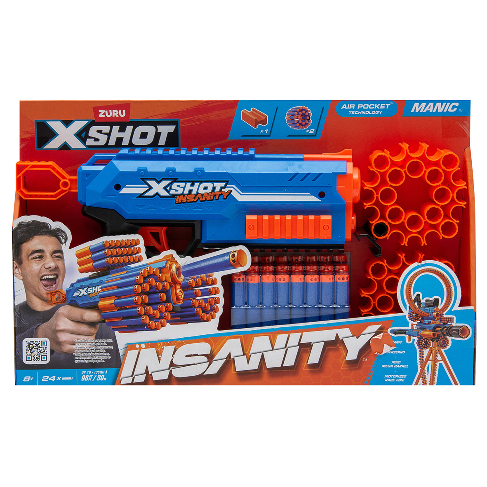 Zuru Xshot Insanity Manic