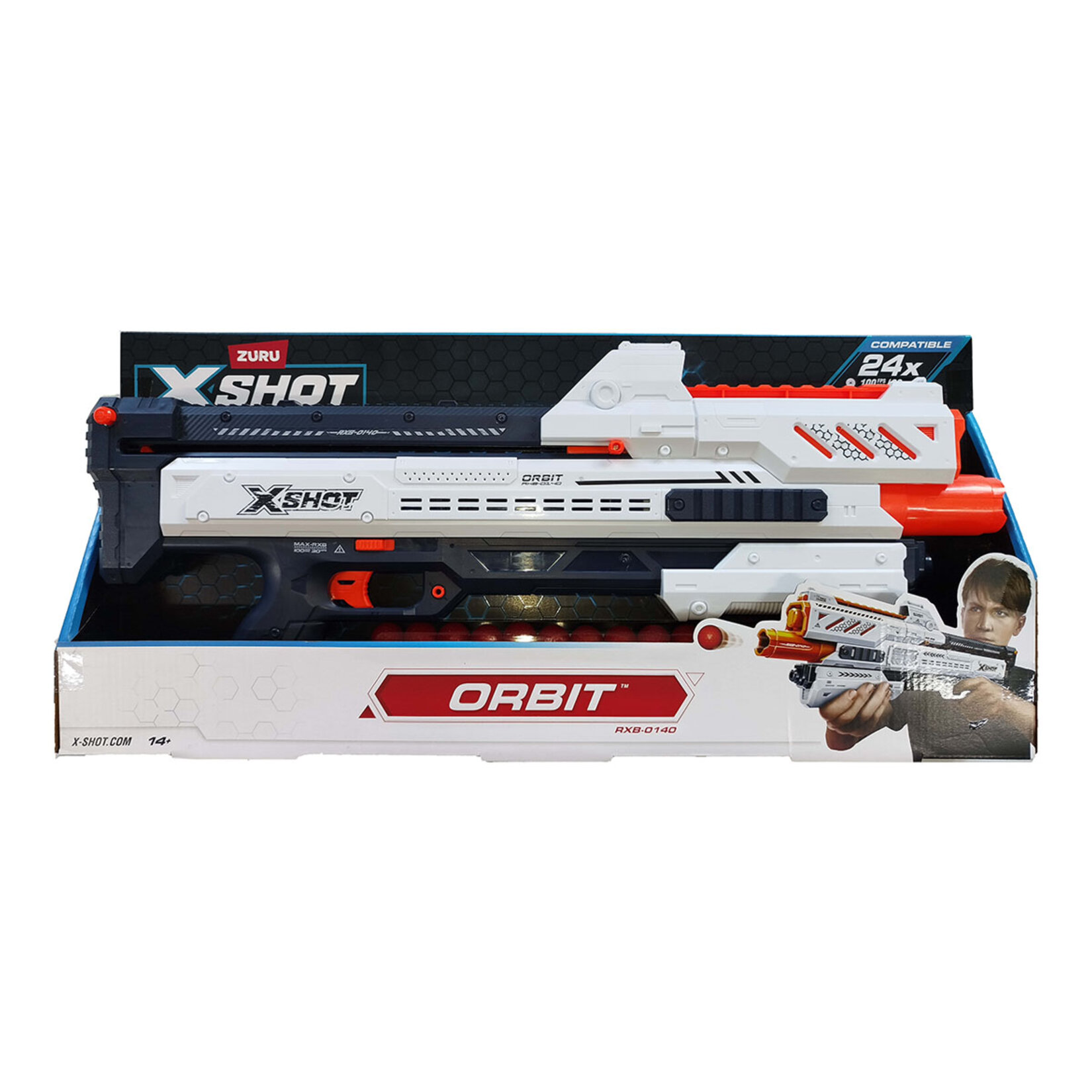 Zuru Xshot Chaos 24 Adet Köpük Top