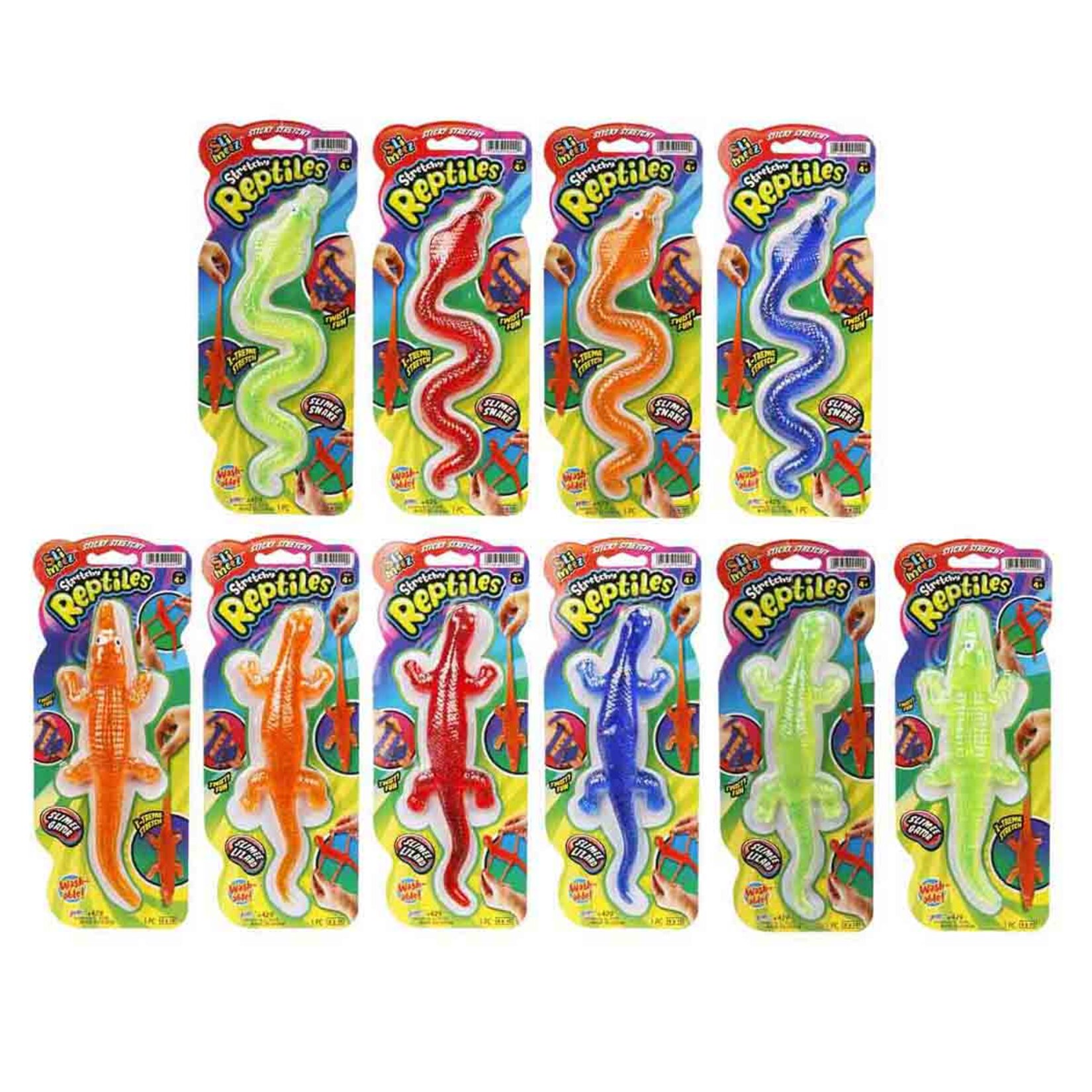 Jaru Streç Sticky Stretchy Yılan Kertenkele Timsah