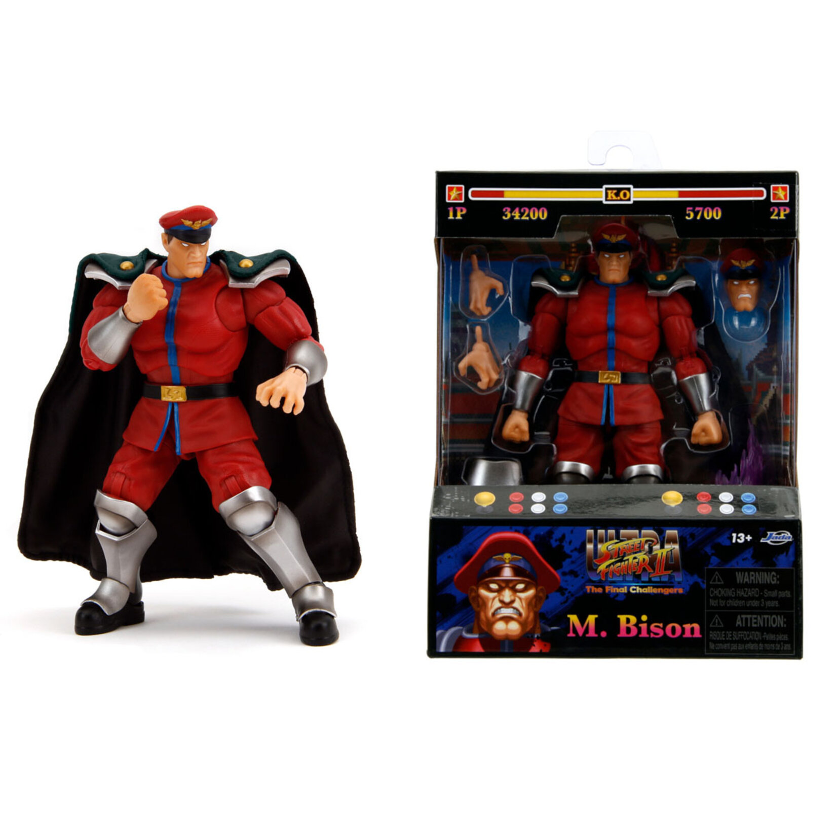 Jada Street Fighter'Iı M.Bison Figürü Pop Culture