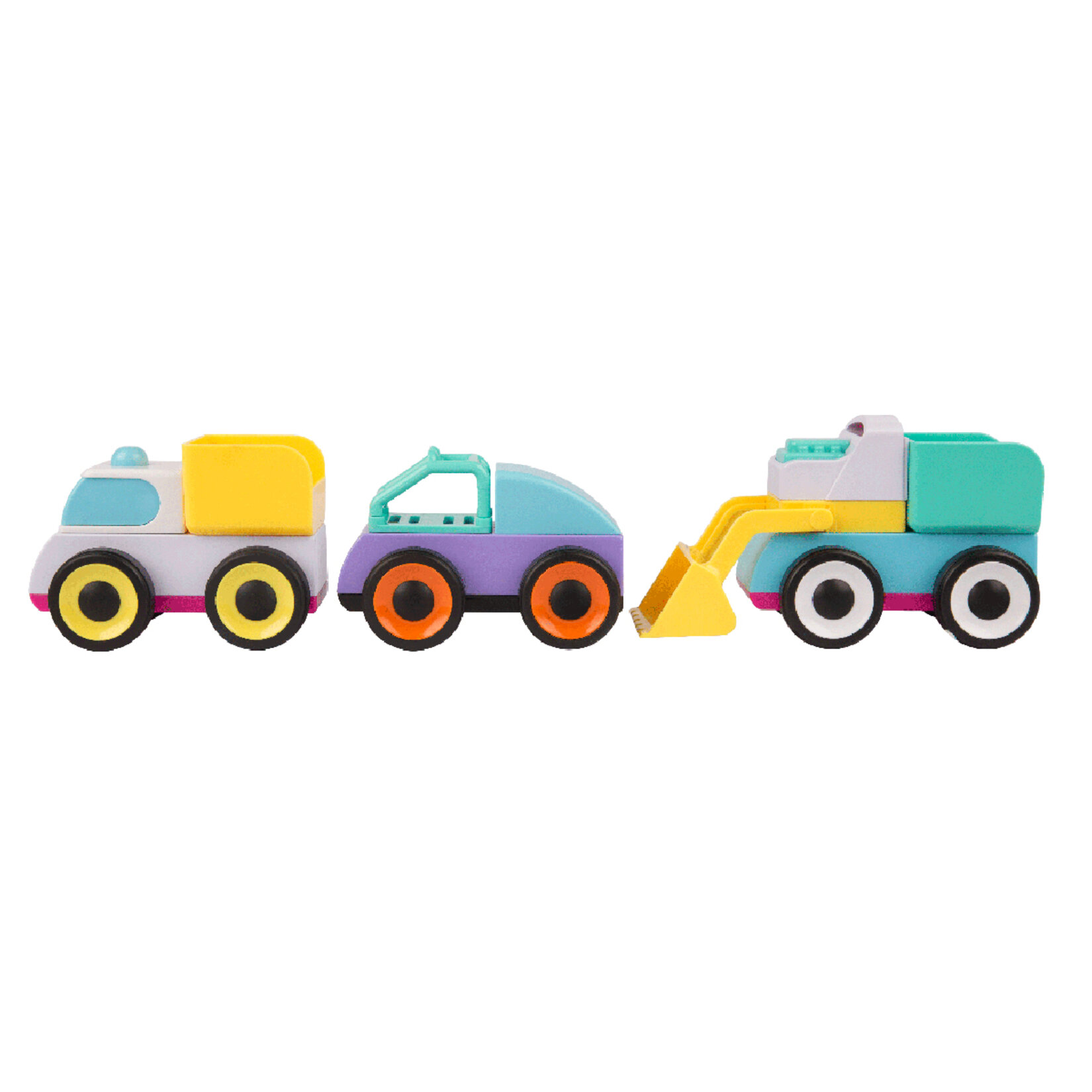 Playgro Steam Mix & Match Arabalar - Görsel 1