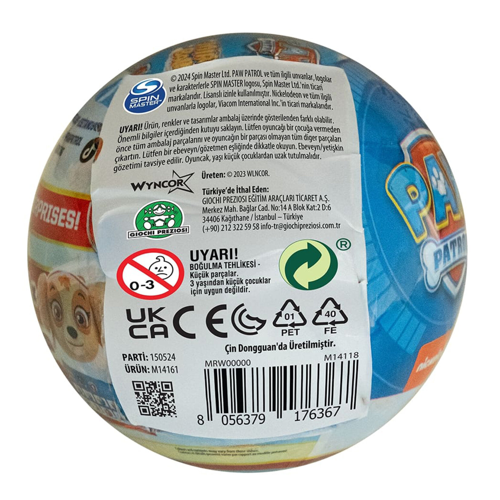 Paw Patrol Mini Pelüş Sürpriz CDU28-M14115 - Görsel 2