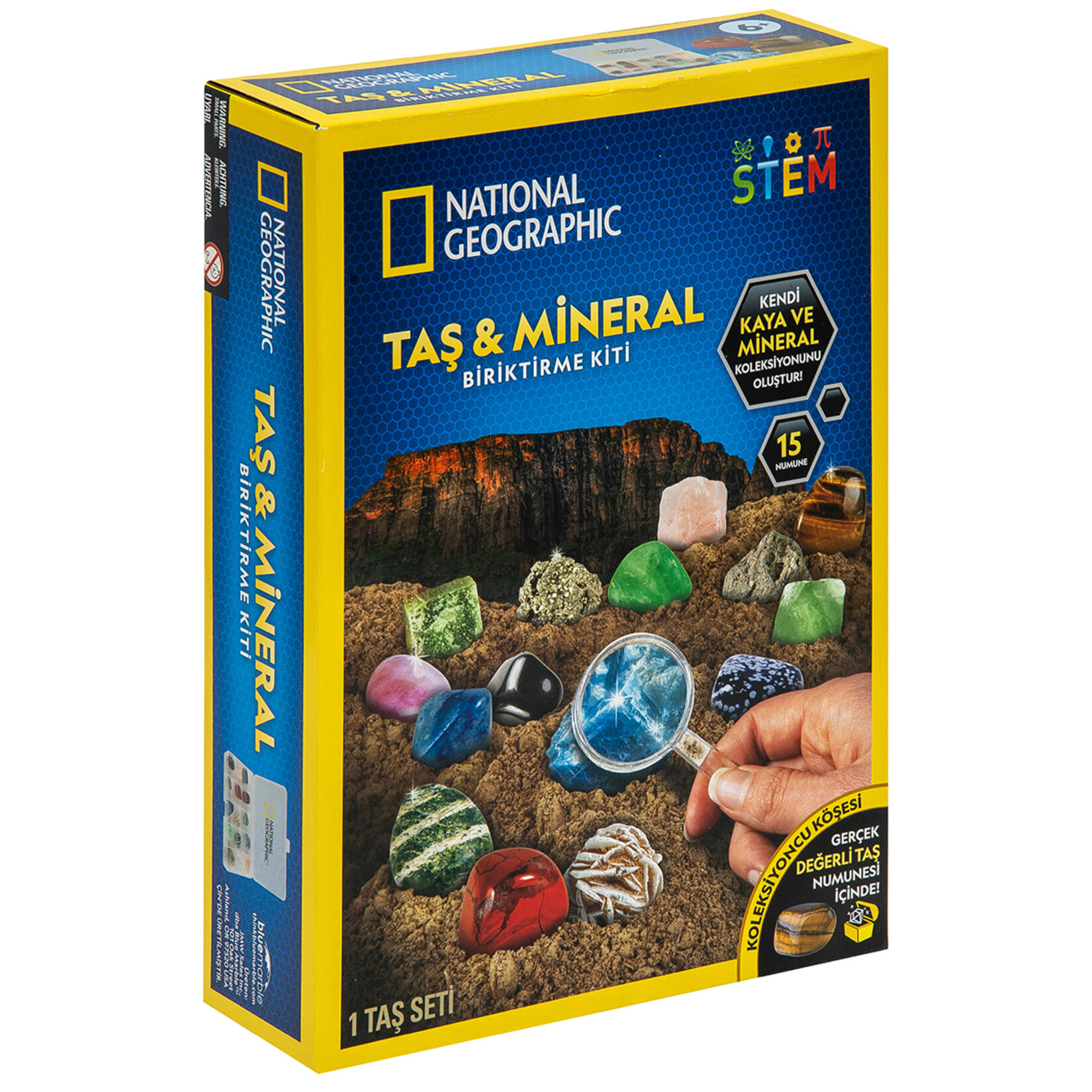 National Geographic Natgeo Taş ve Mineral Biriktirme Kiti