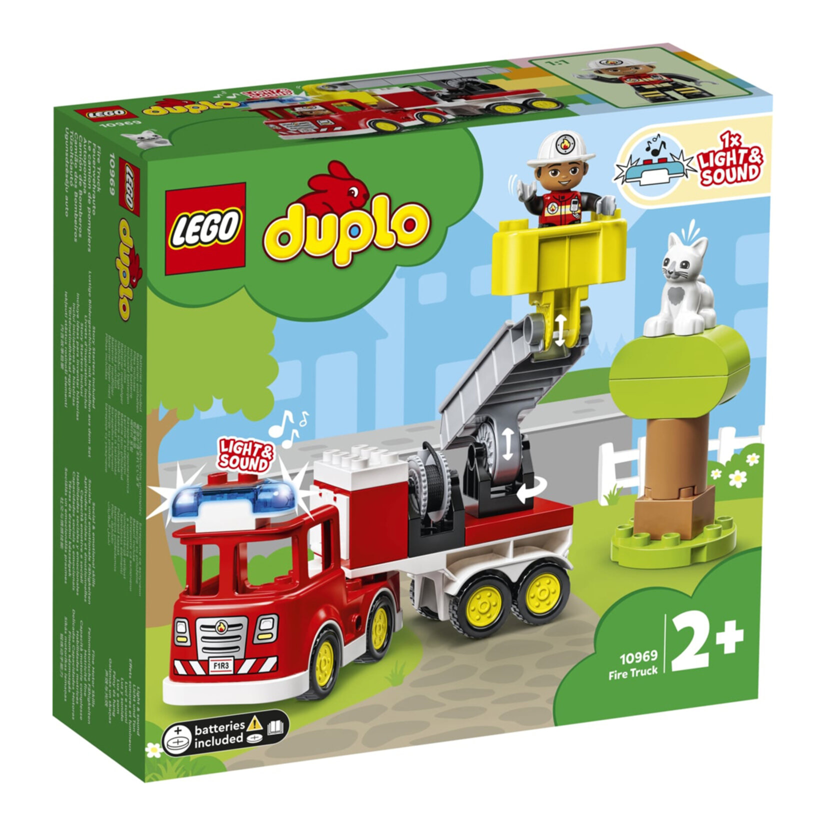 Lego Duplo Rescue 10969 İtfaiye Kamyonu - Görsel 1