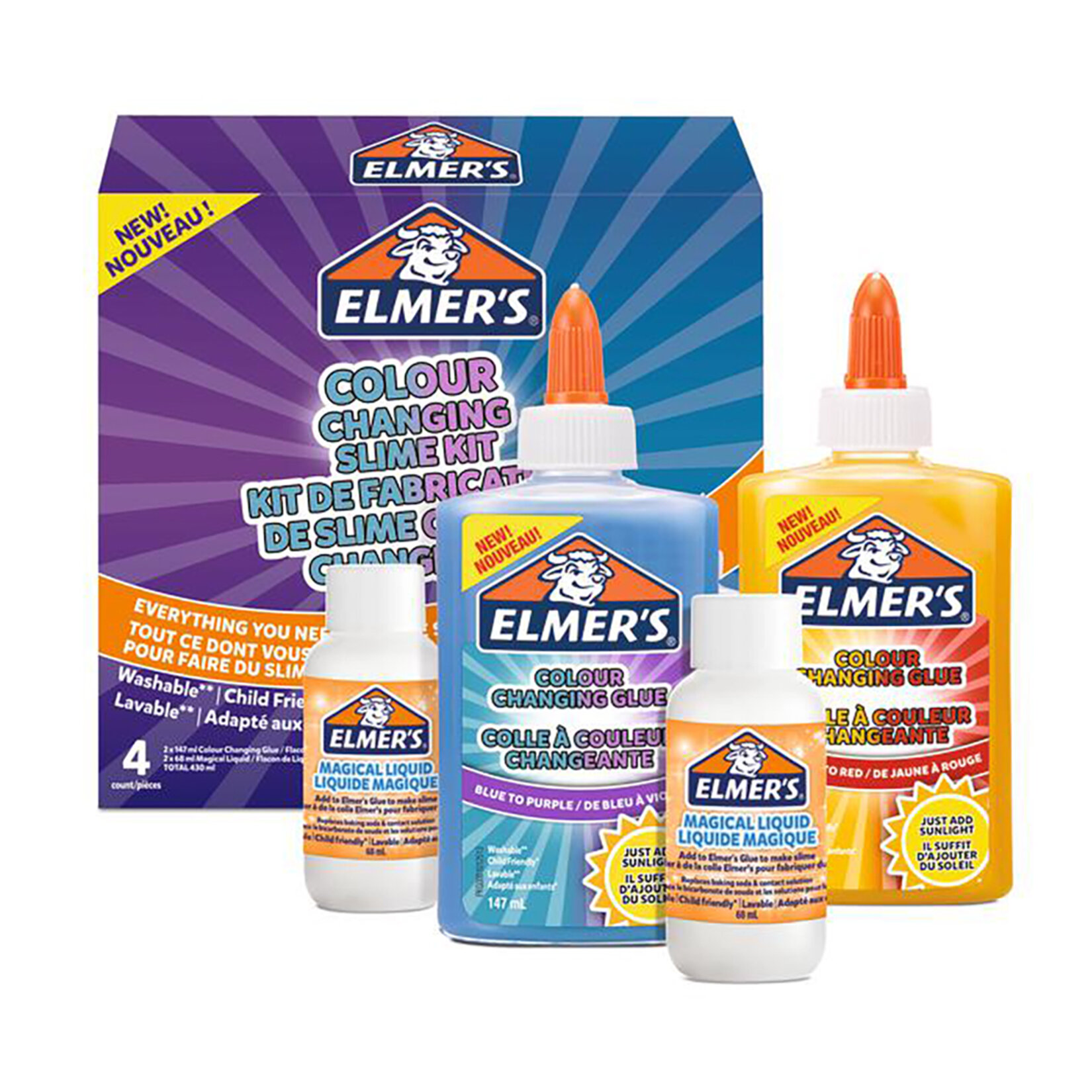 ELMER'S Renk Değiştiren Slime Kit - Görsel 1