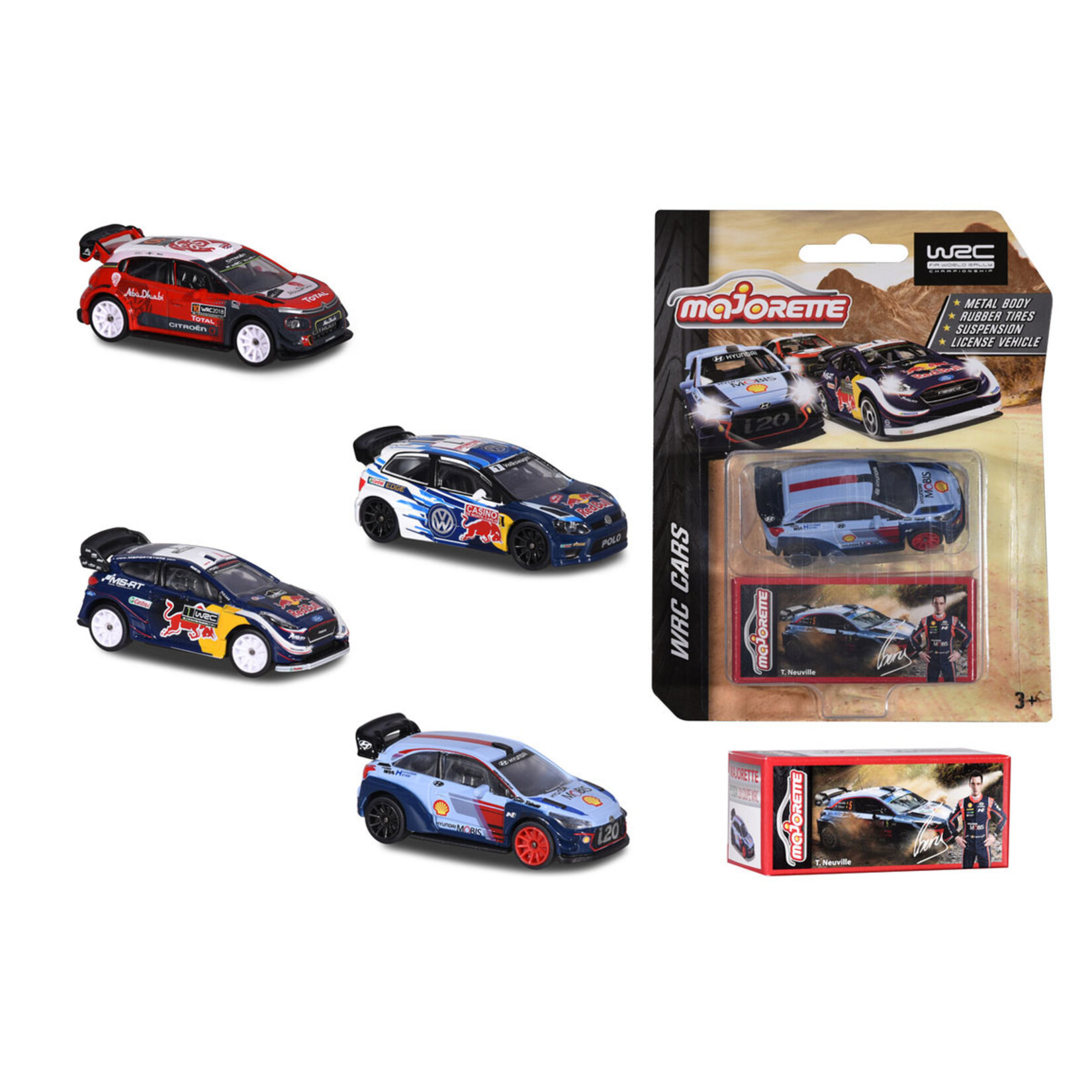 Majorette Wrc Yarış Arabaları Metal 212084012