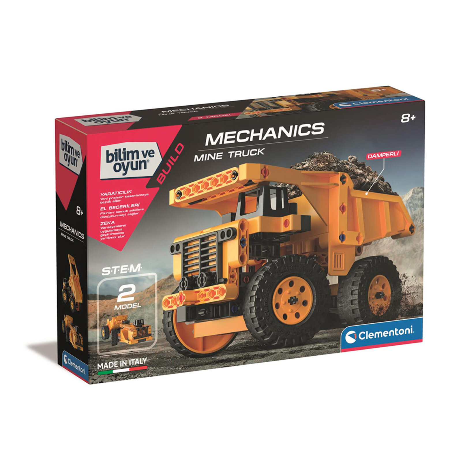 Clementoni Mekanik Laboratuvarı - Mine Truck - Görsel 1