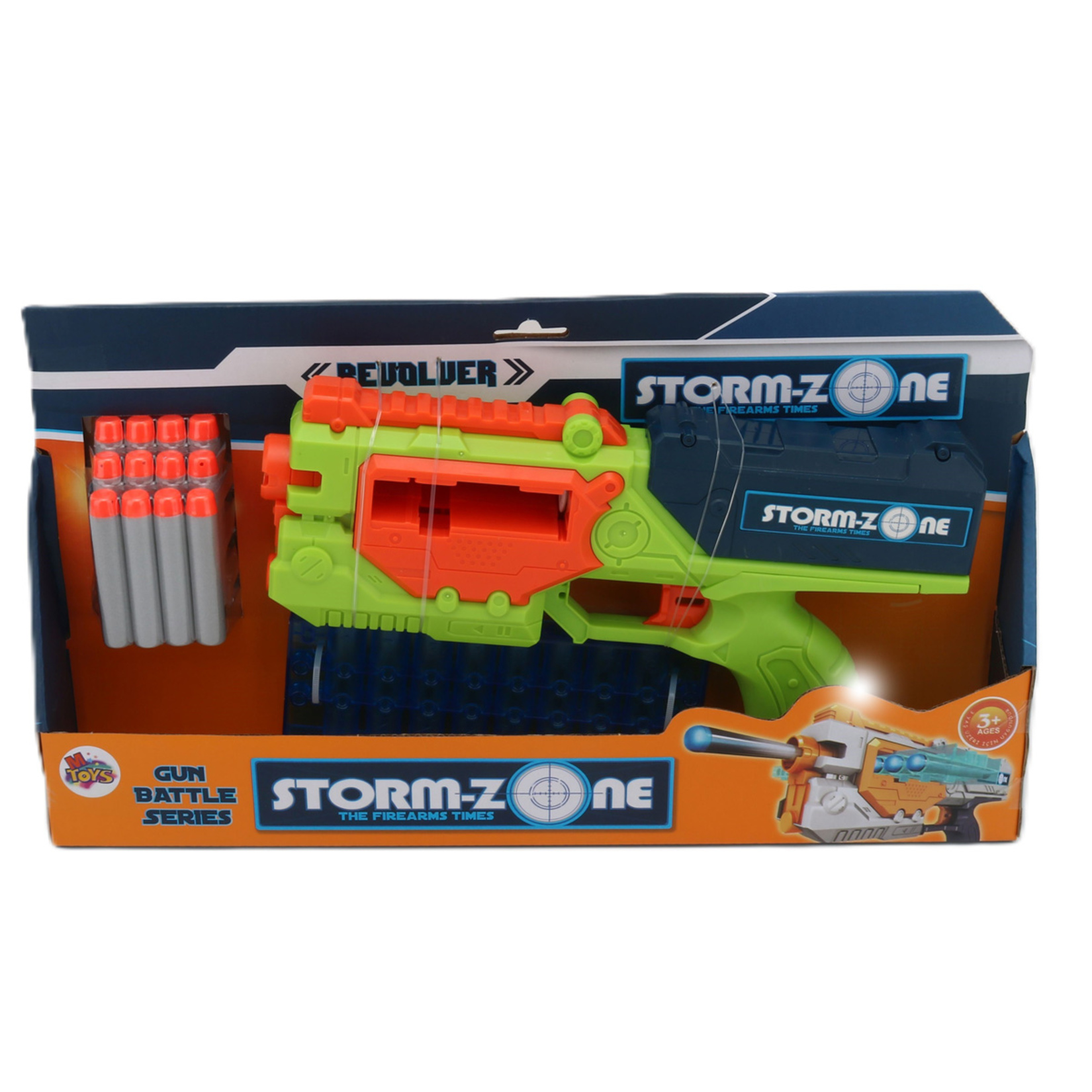 M Toys Oyuncak Yumuşak Mermili Tabanca Seti 2929-11747