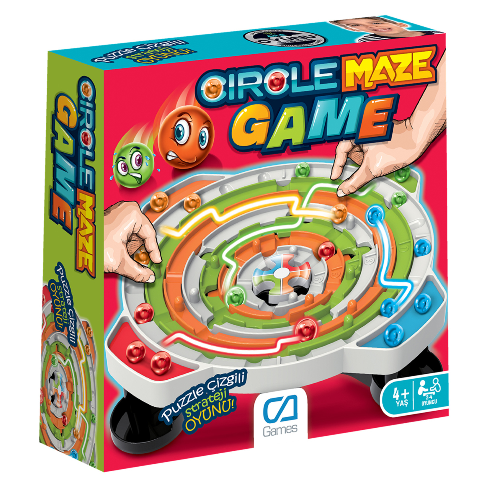 Ca Games Circle Maze Game