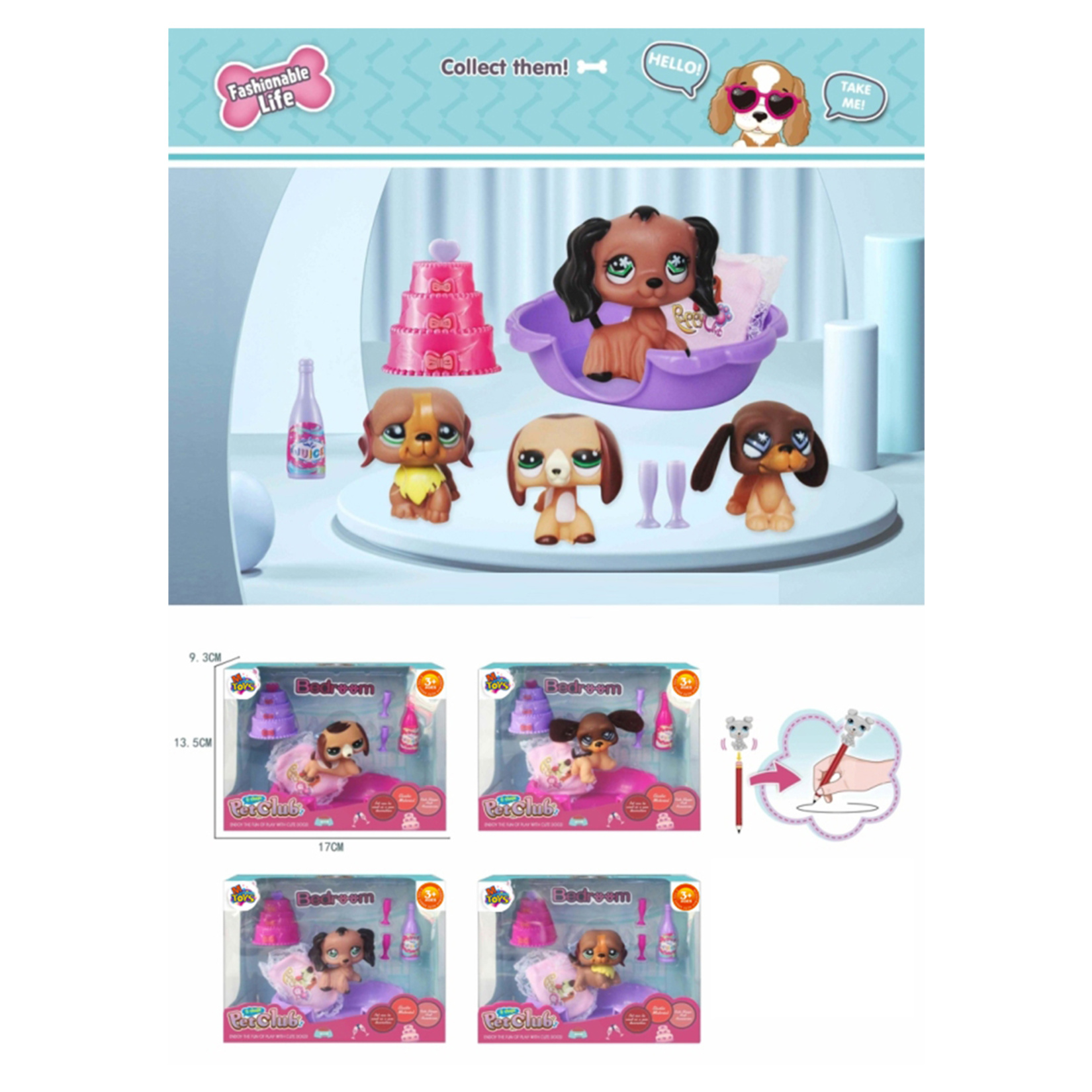 M Toys Oyuncak Hayvan Seti 2929-11670 - Görsel 5