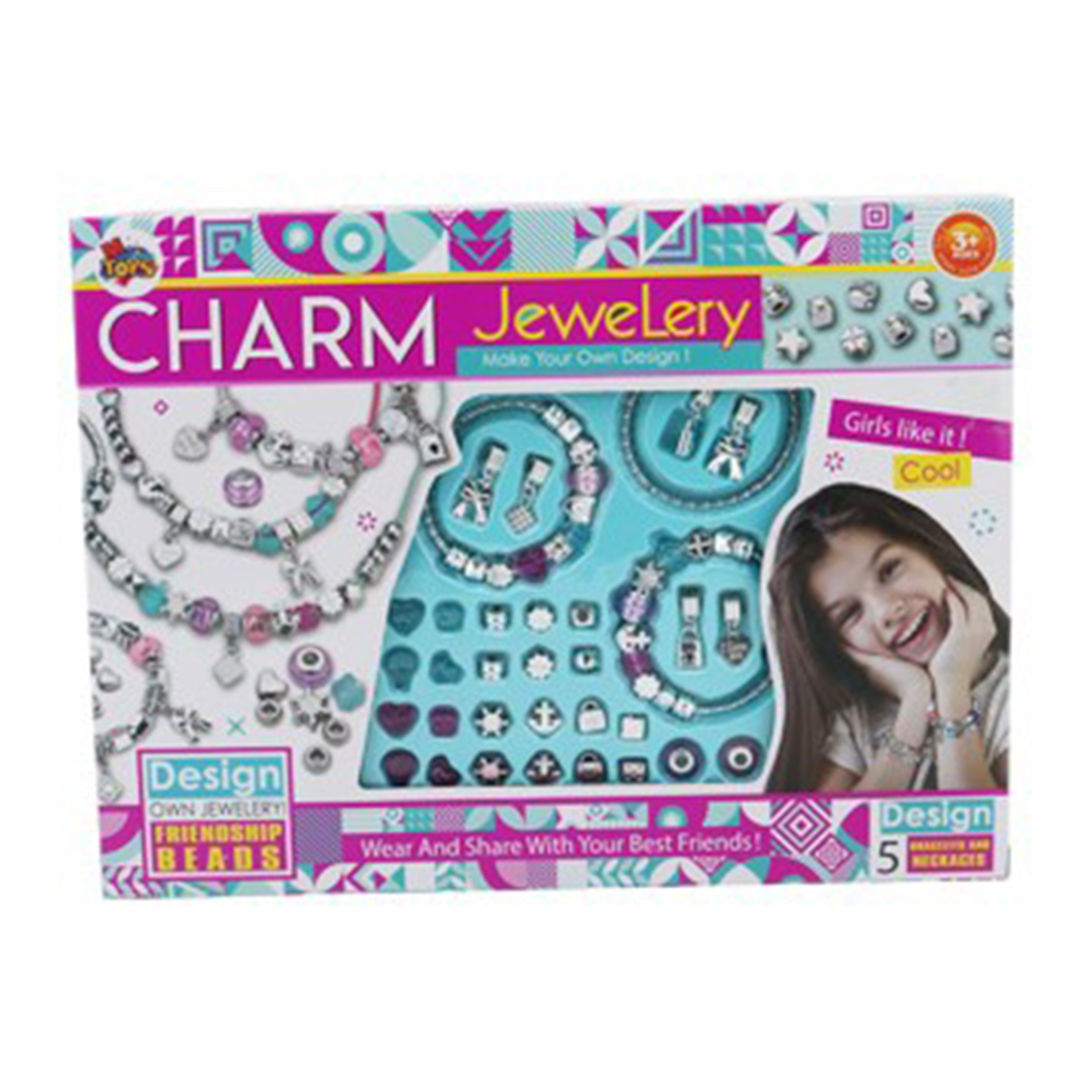 M Toys Oyuncak Boncuk Takı Seti 2929-11915 - Görsel 1