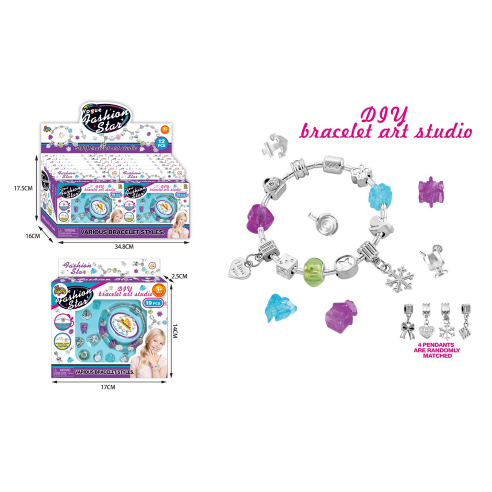 M Toys Kendin Yap Boncuk Seti 2929-11901 - Görsel 2