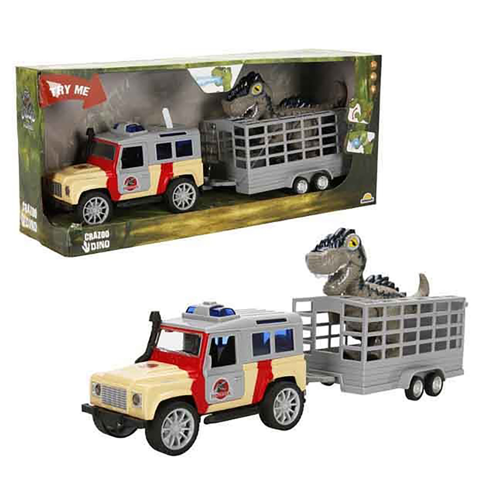 Sunman Oyun Set Dinozor Ses/ Işık - Görsel 1