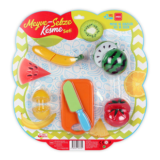 Mgs Toy Factory Meyve Sebze Kesme Kartela