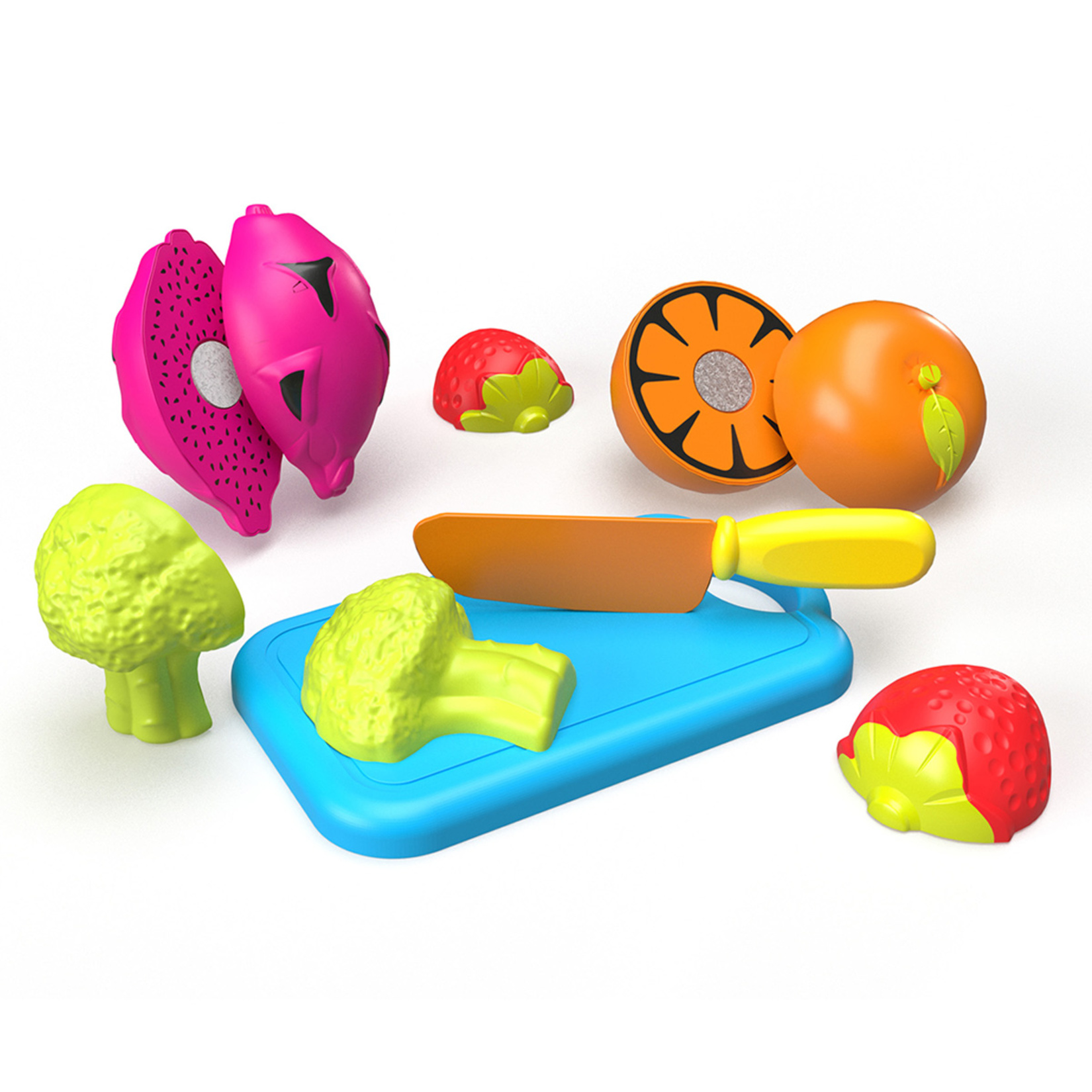 Mgs Toy Factory Meyve Sebze Kesme Kartela - Görsel 3