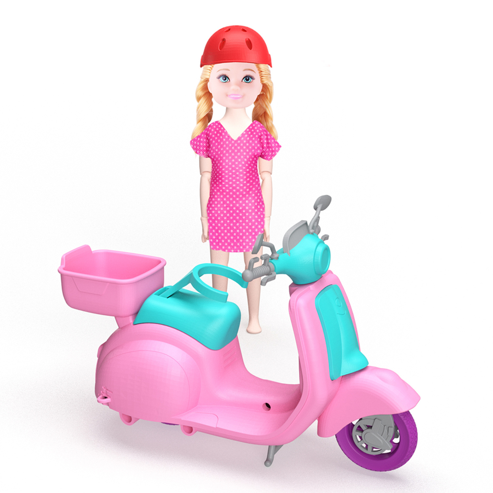 Mgs Toy Factory Almira Motorsikletli Set - Görsel 2