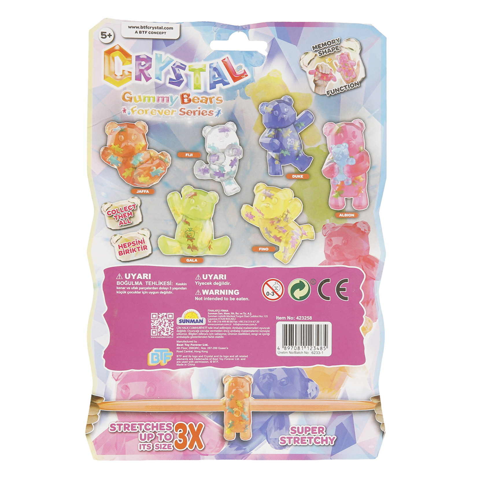 Sunman Figür Crystal Gummy Bears Forever 14 Cm - Görsel 2