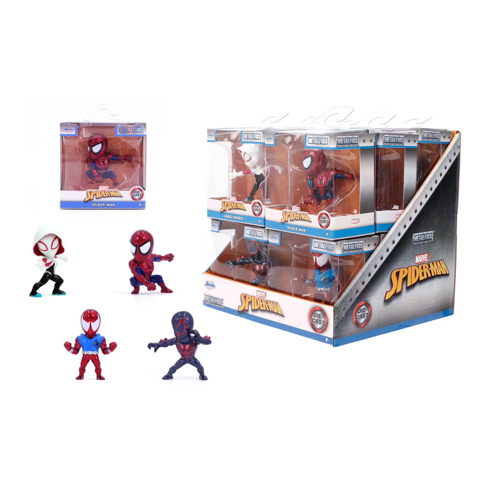 Jada 9385139300W04 Marvel Spider-Verse Figürleri - Görsel 2