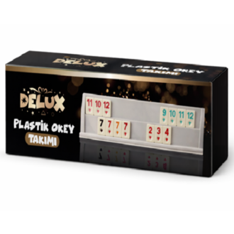 Delux Plastik Okey Takımı