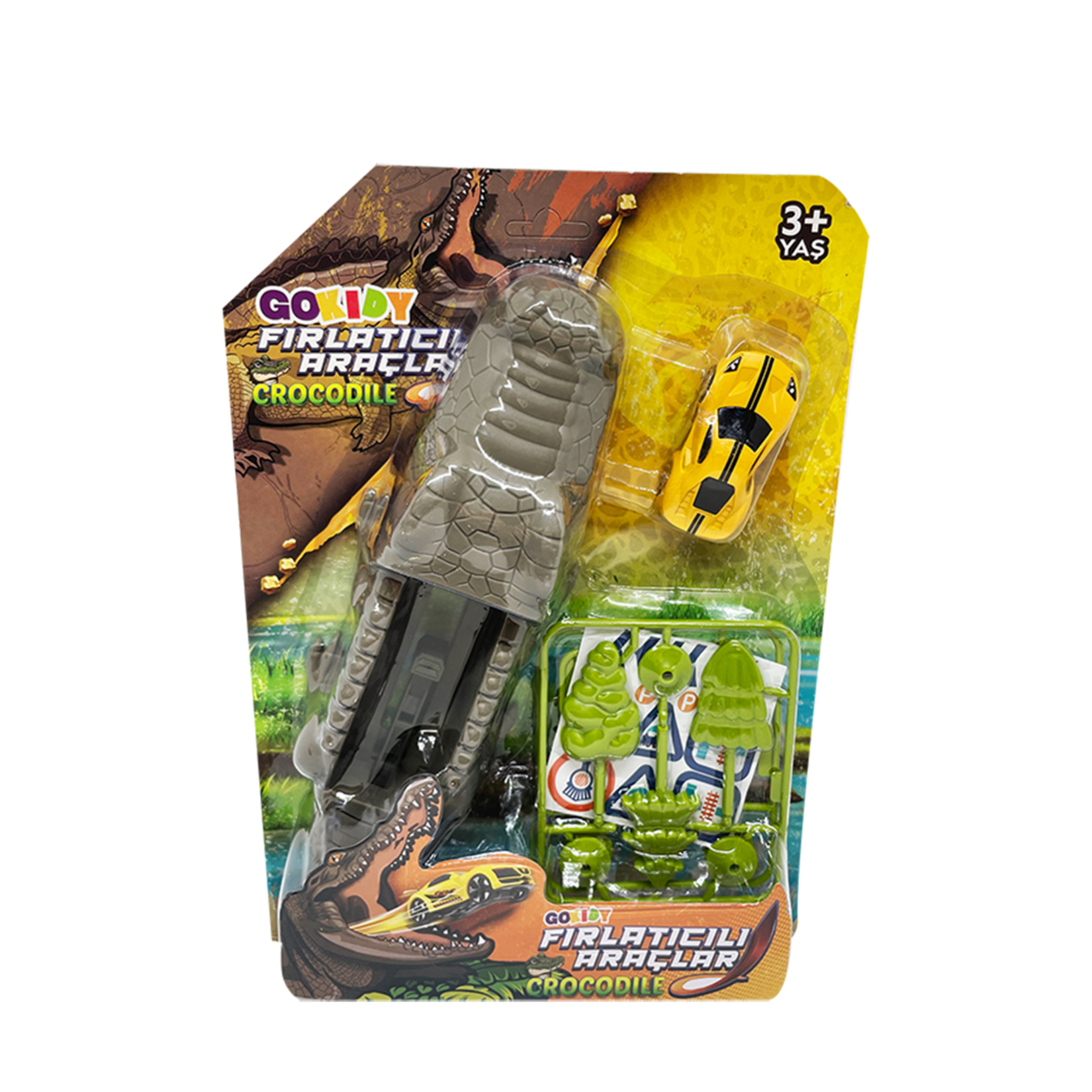 Gokidy Timsah & Balina Araç Fırlatma Seti