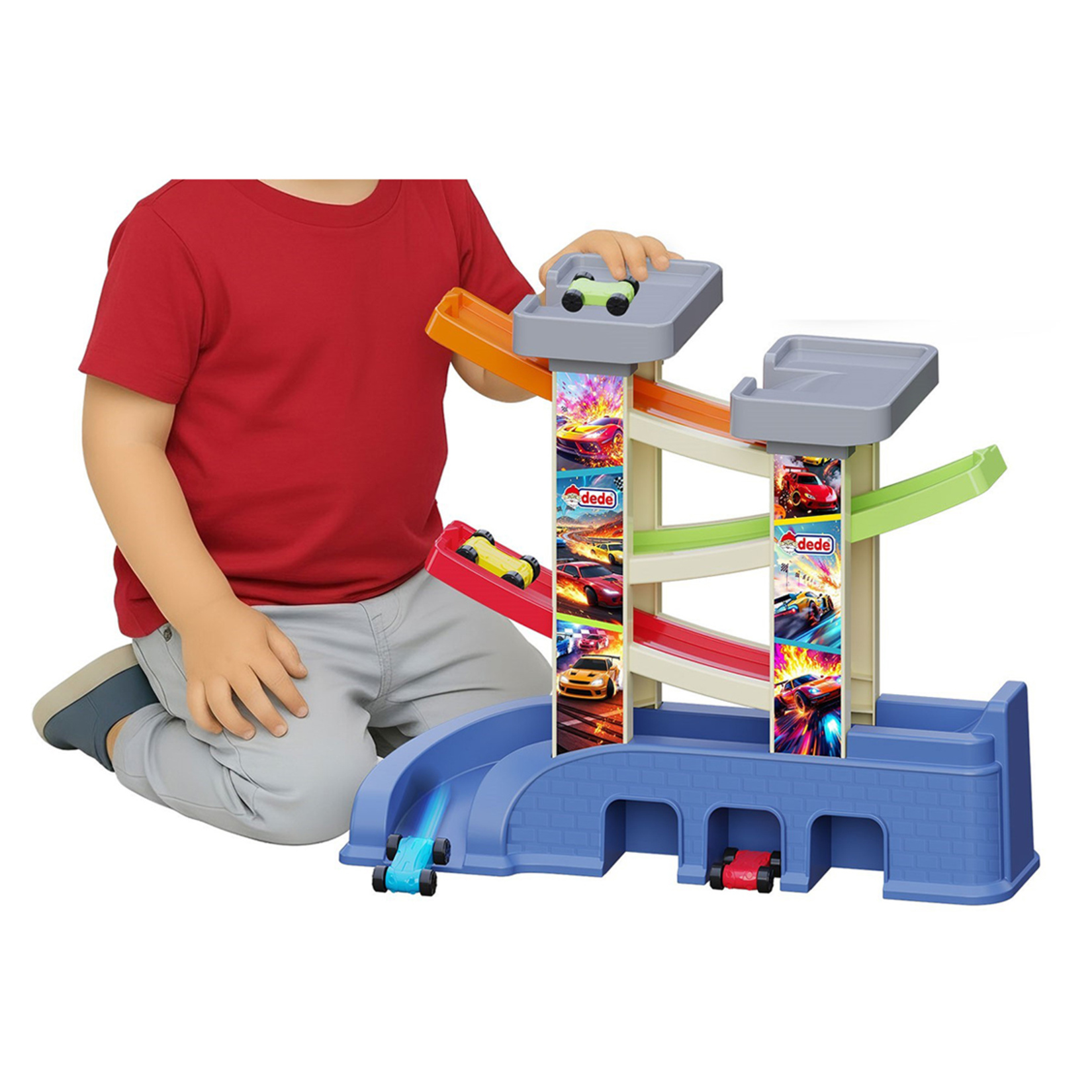 Dede Mega 4 Katlı Rampalı Garaj - Görsel 2