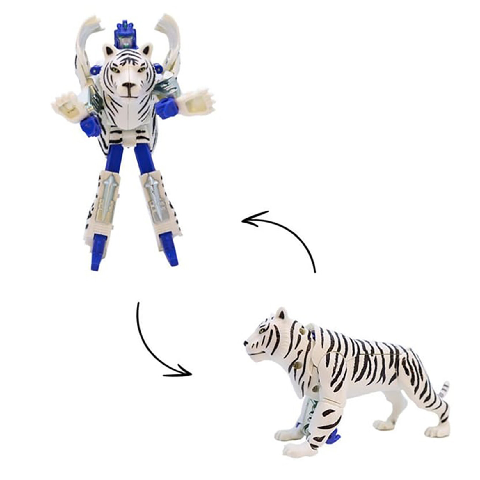 Mega Oyuncak Transformer Set Kral Kaplan - Görsel 2