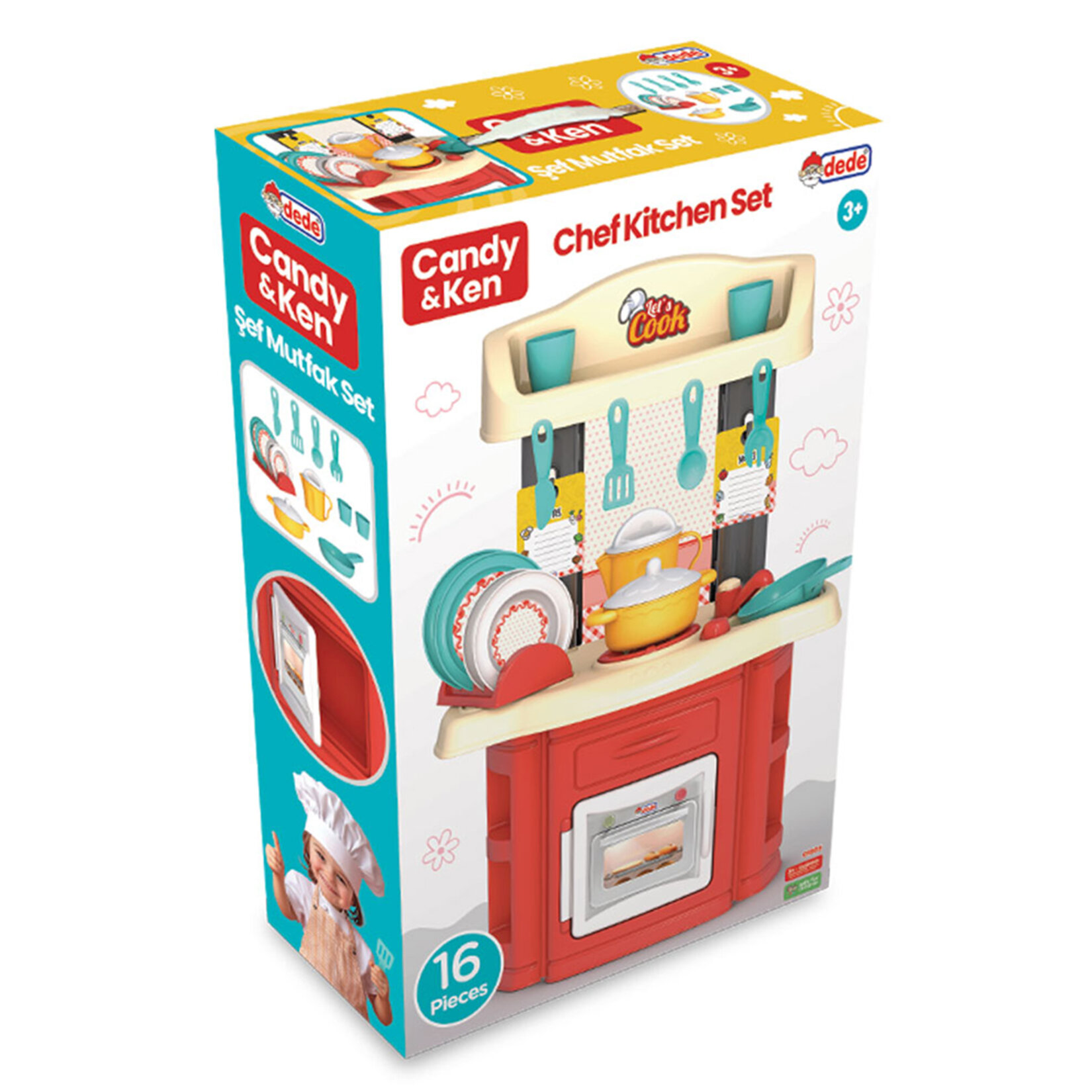 Candy & Ken Şef Mutfak Set - Görsel 1