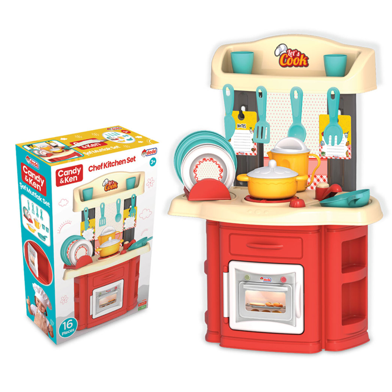 Candy & Ken Şef Mutfak Set - Görsel 3