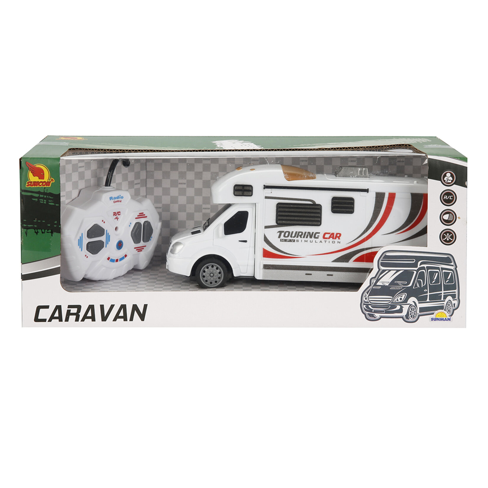 Sunman 1/32 Karavan 27Mhz Işıklı