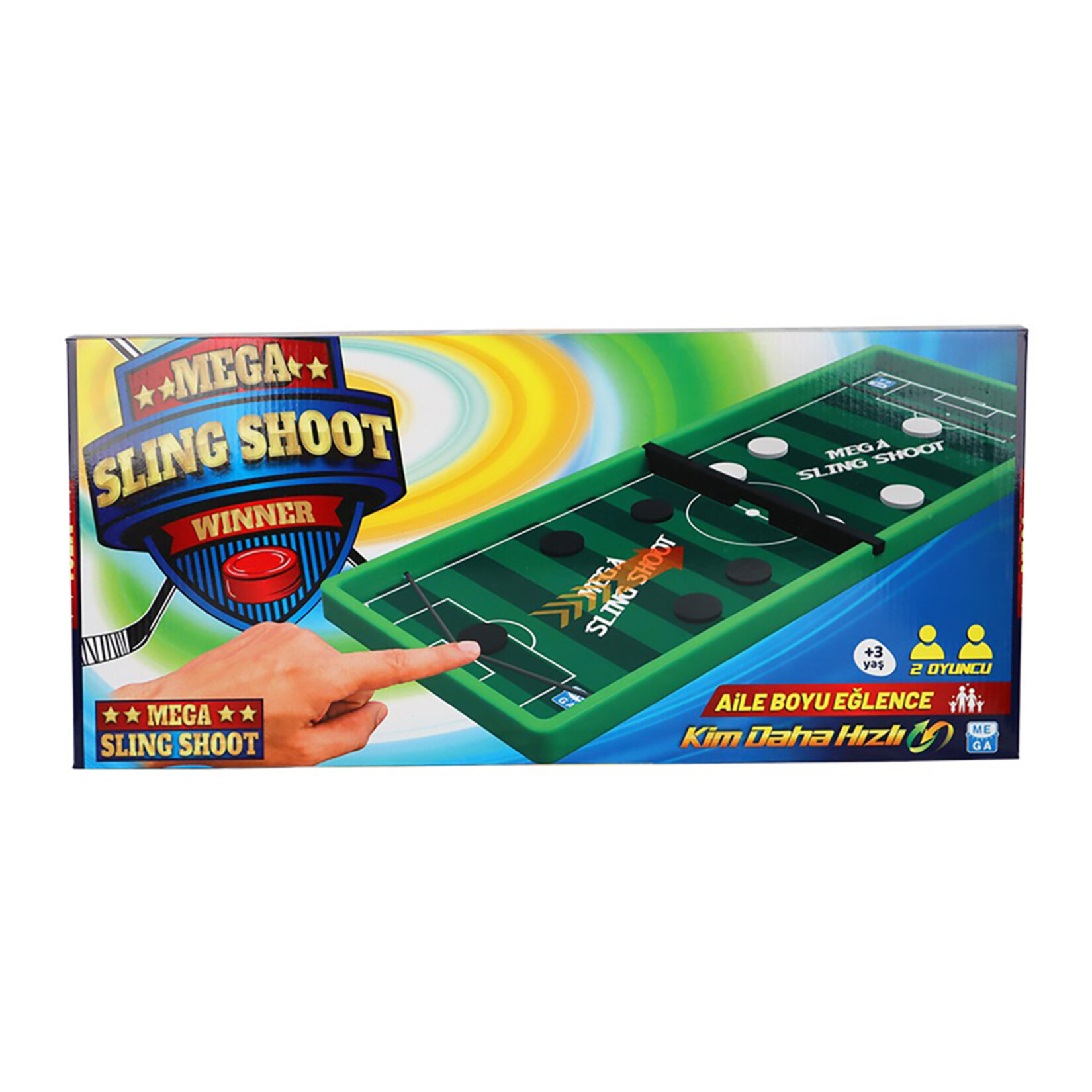 Mega Ahşap Sling Shoot