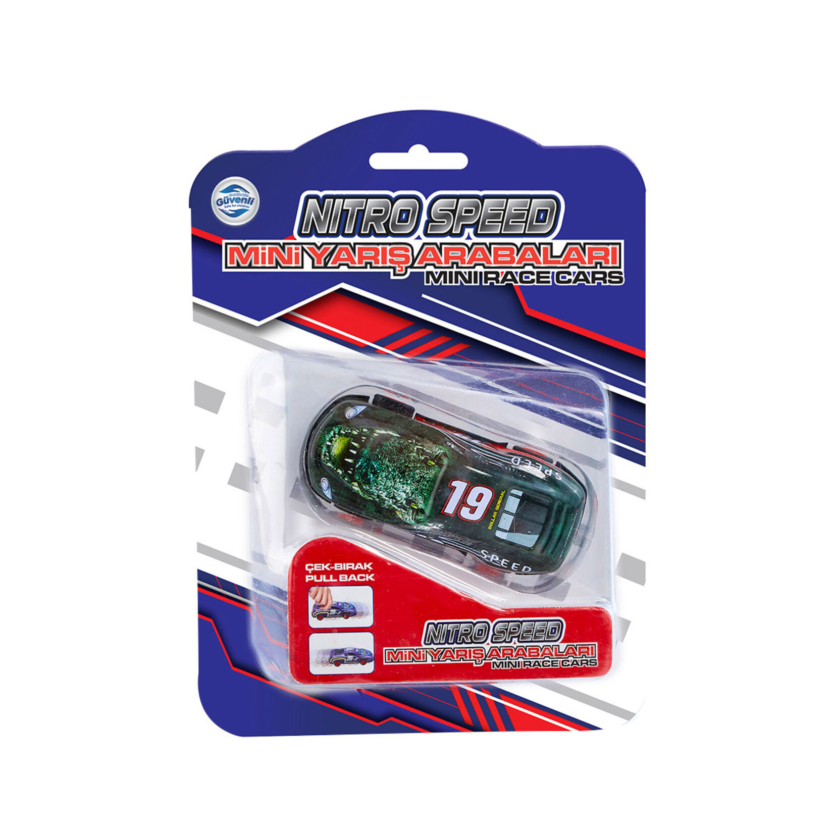 Adeland Nitro Speed Yarış Arabaları - Küçük Boy - Görsel 1