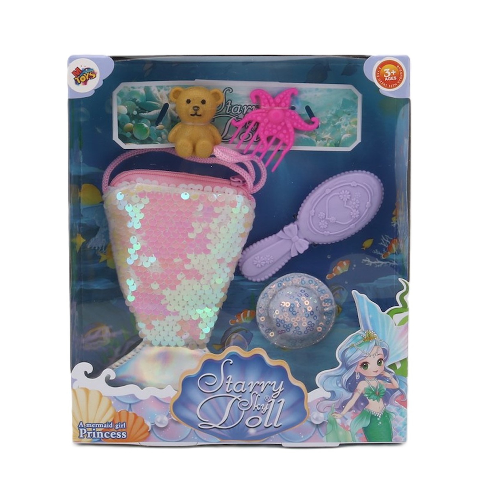 M Toys Oyuncak Deniz Kızı Aksesuar Seti