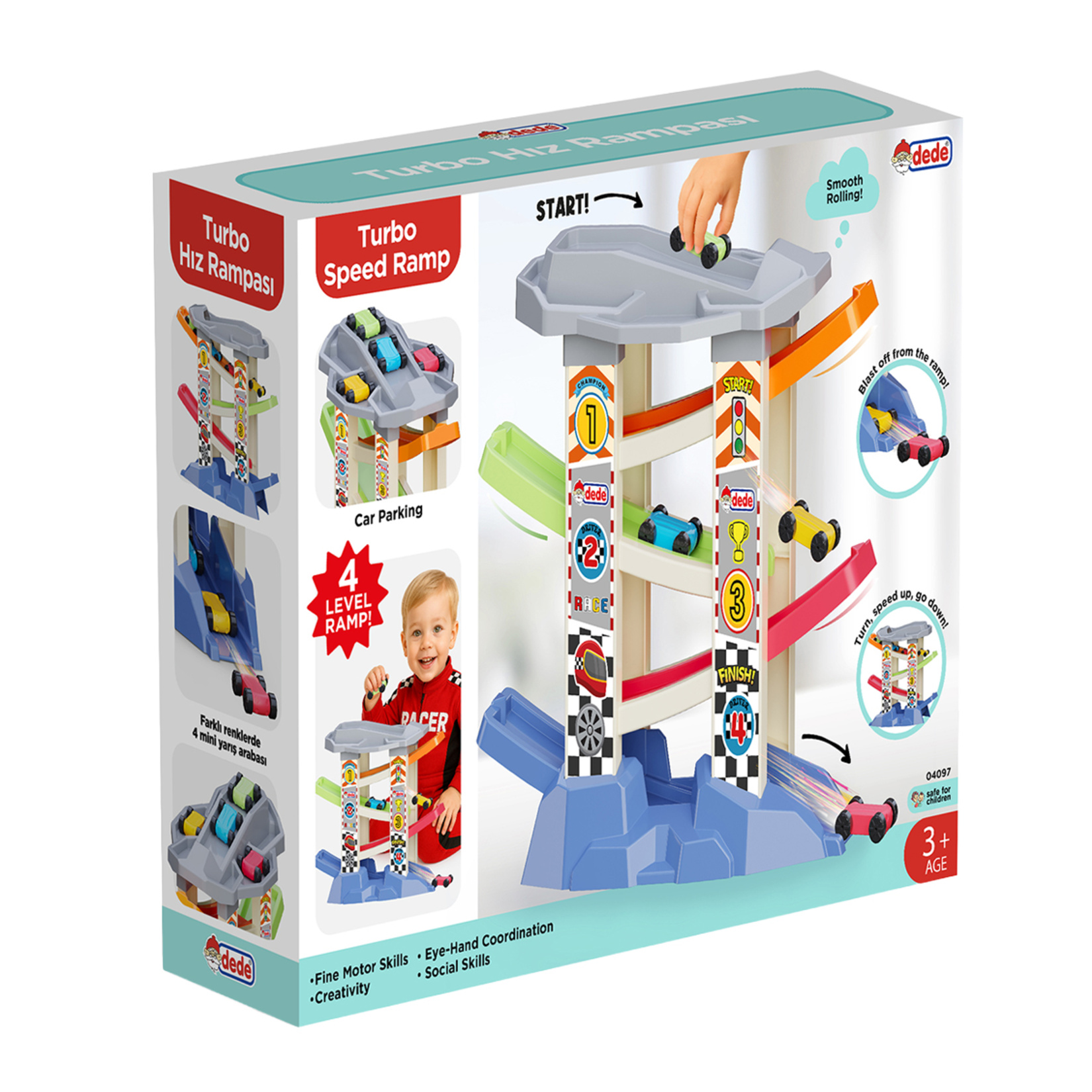 Dede 4 Katlı Turbo Hız Rampası - Migros