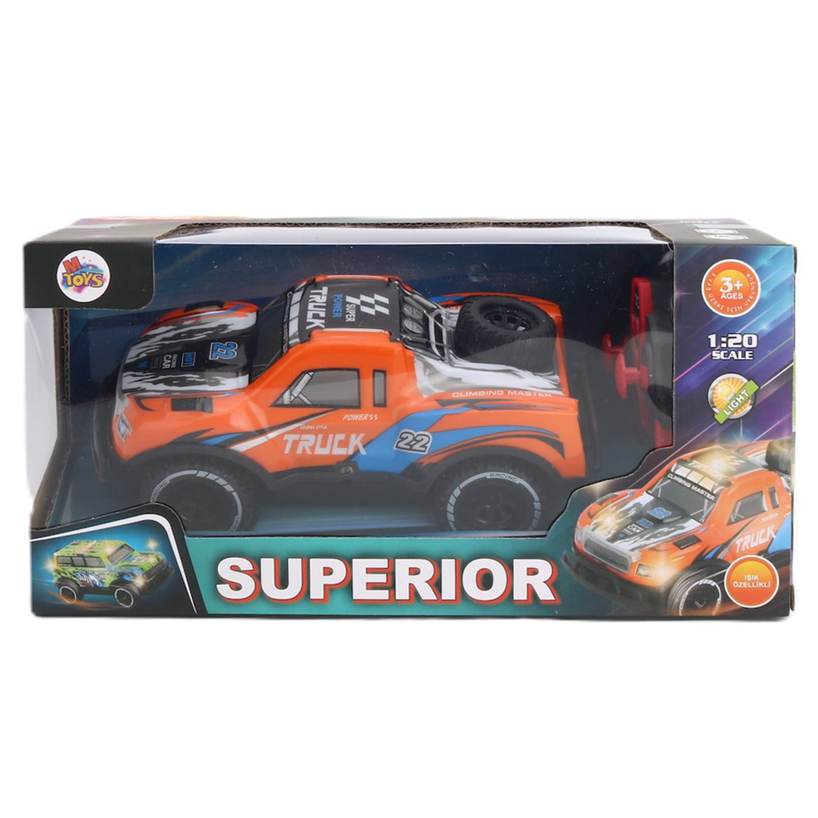M Toys Uzaktan Kumandalı Işıklı Oyuncak Araba