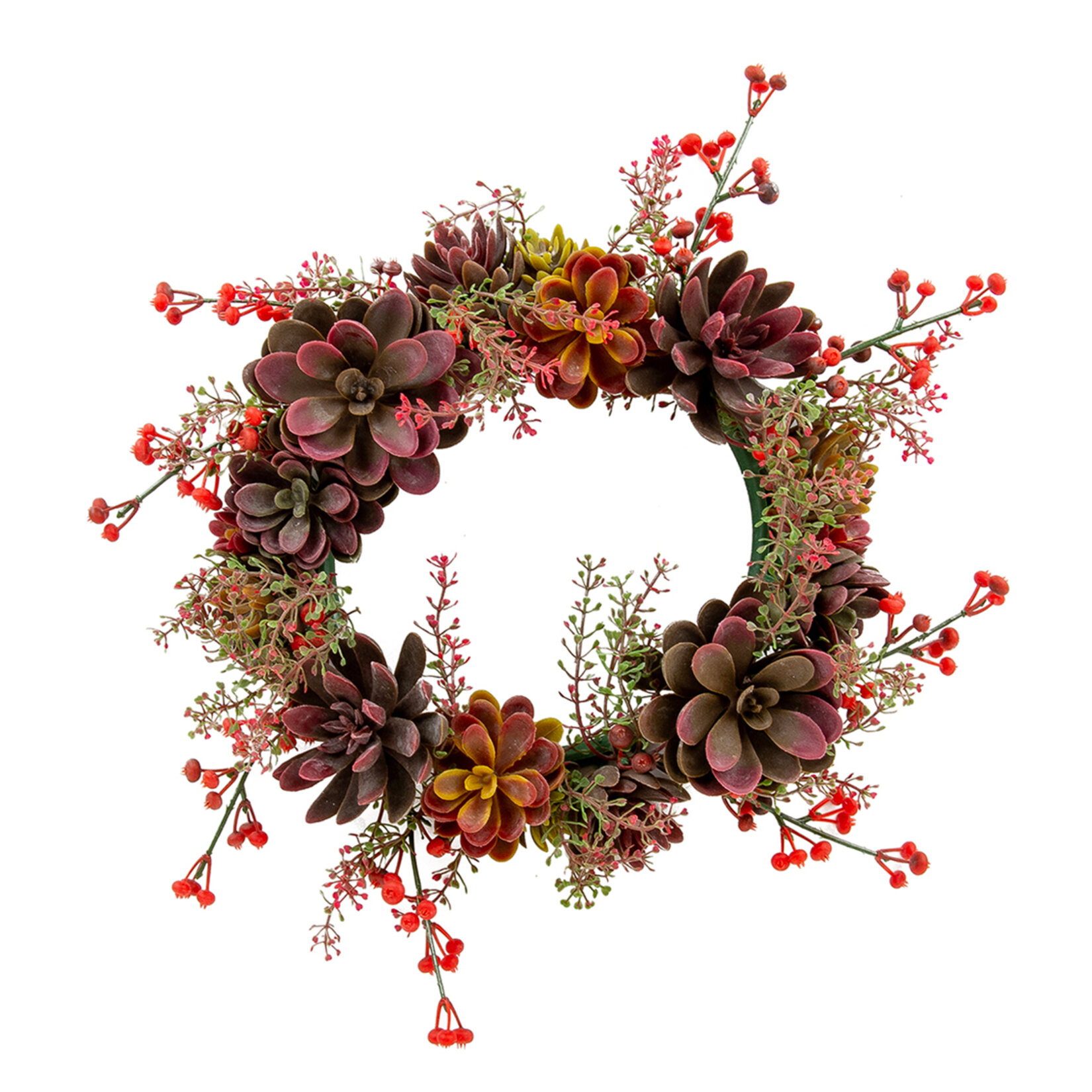 Snow Angels Yapay Süs Çelenk 40Cm 21H0202