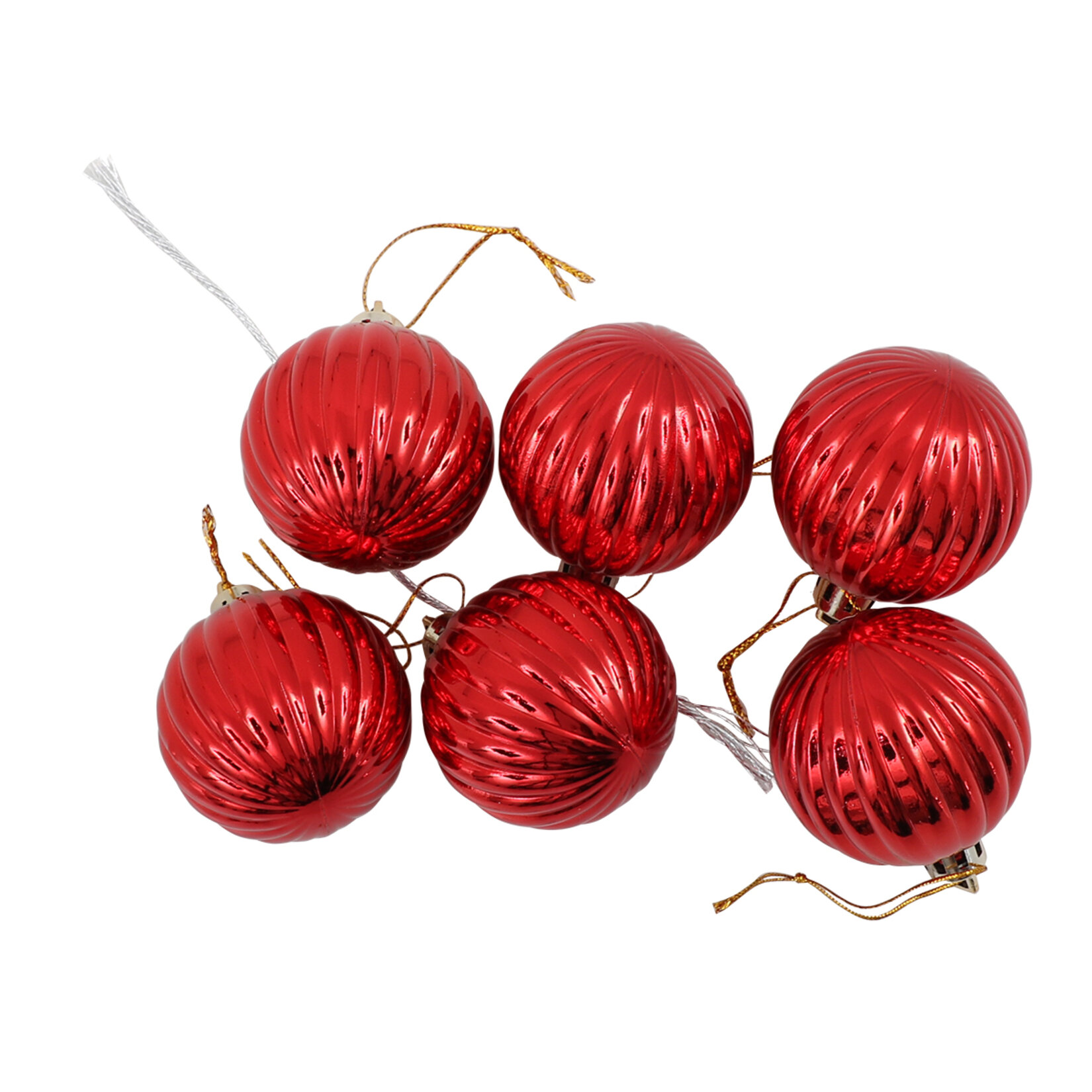 Waldern Yılbaşı Desenli Cici Top 5Cm 6'lı - Görsel 1