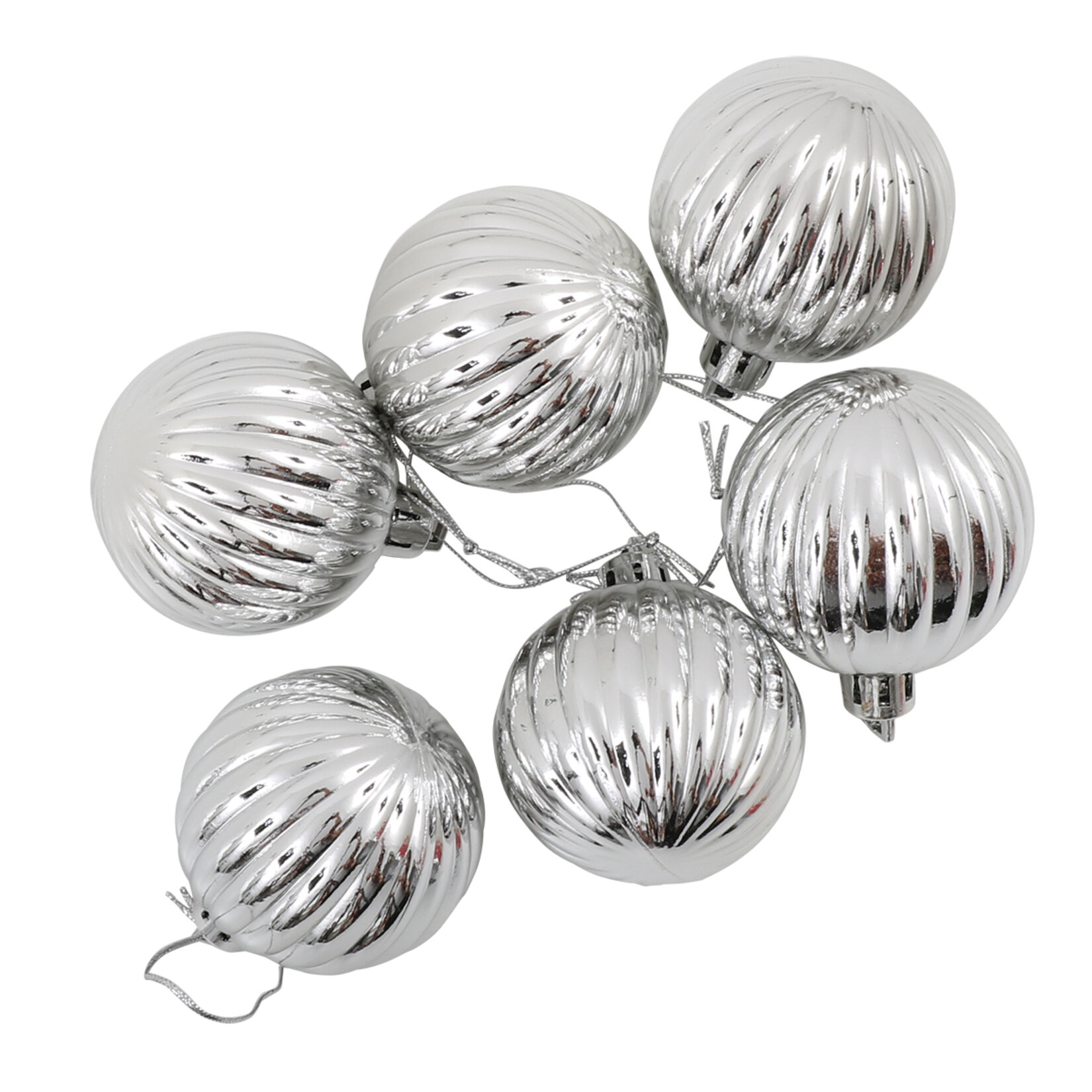 Waldern Yılbaşı Desenli Cici Top 5Cm 6'lı - Görsel 3