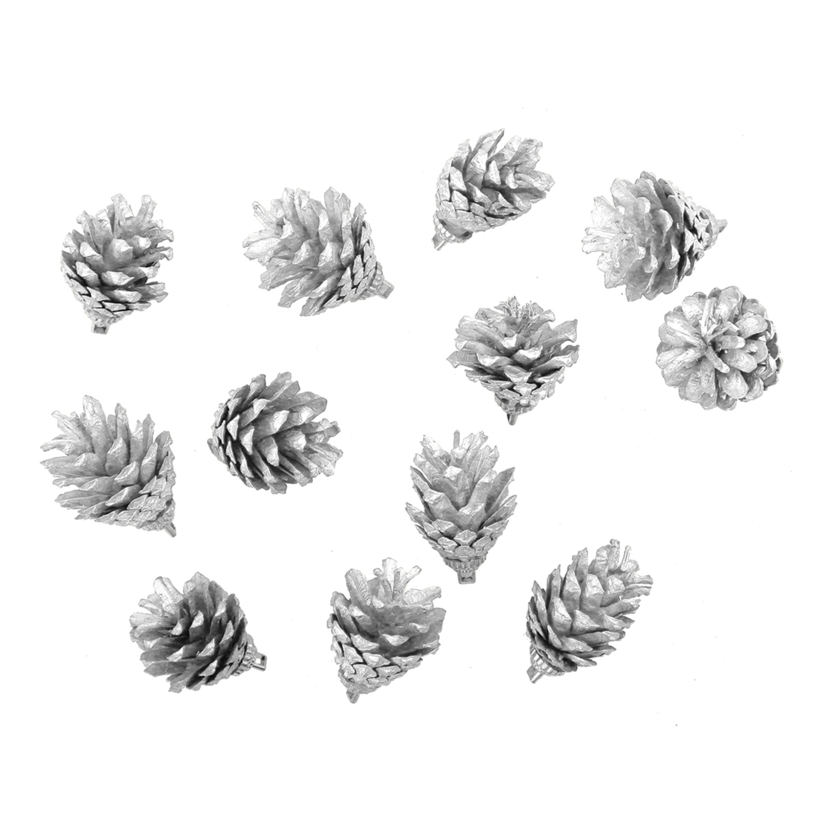 Waldern Yılbaşı Kozalak Süs 4Cm 12'li - Görsel 1