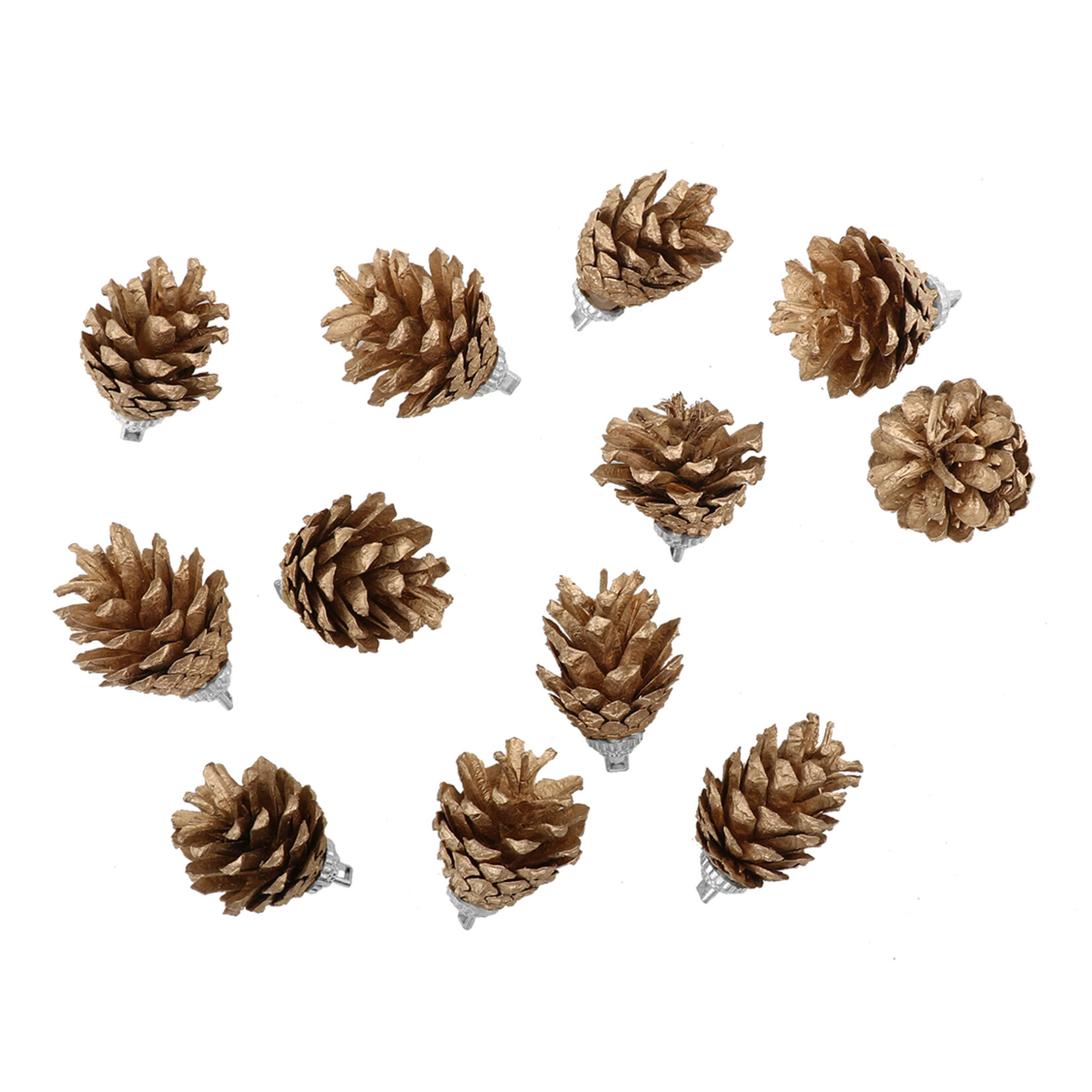 Waldern Yılbaşı Kozalak Süs 4Cm 12'li - Görsel 2